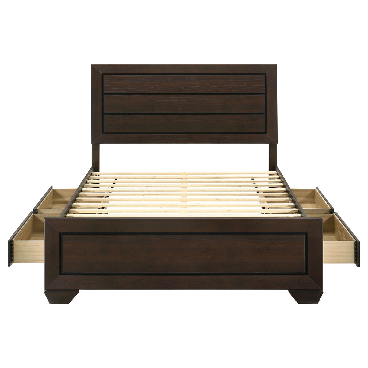 Kauffman Panel Platform Storage Bed
