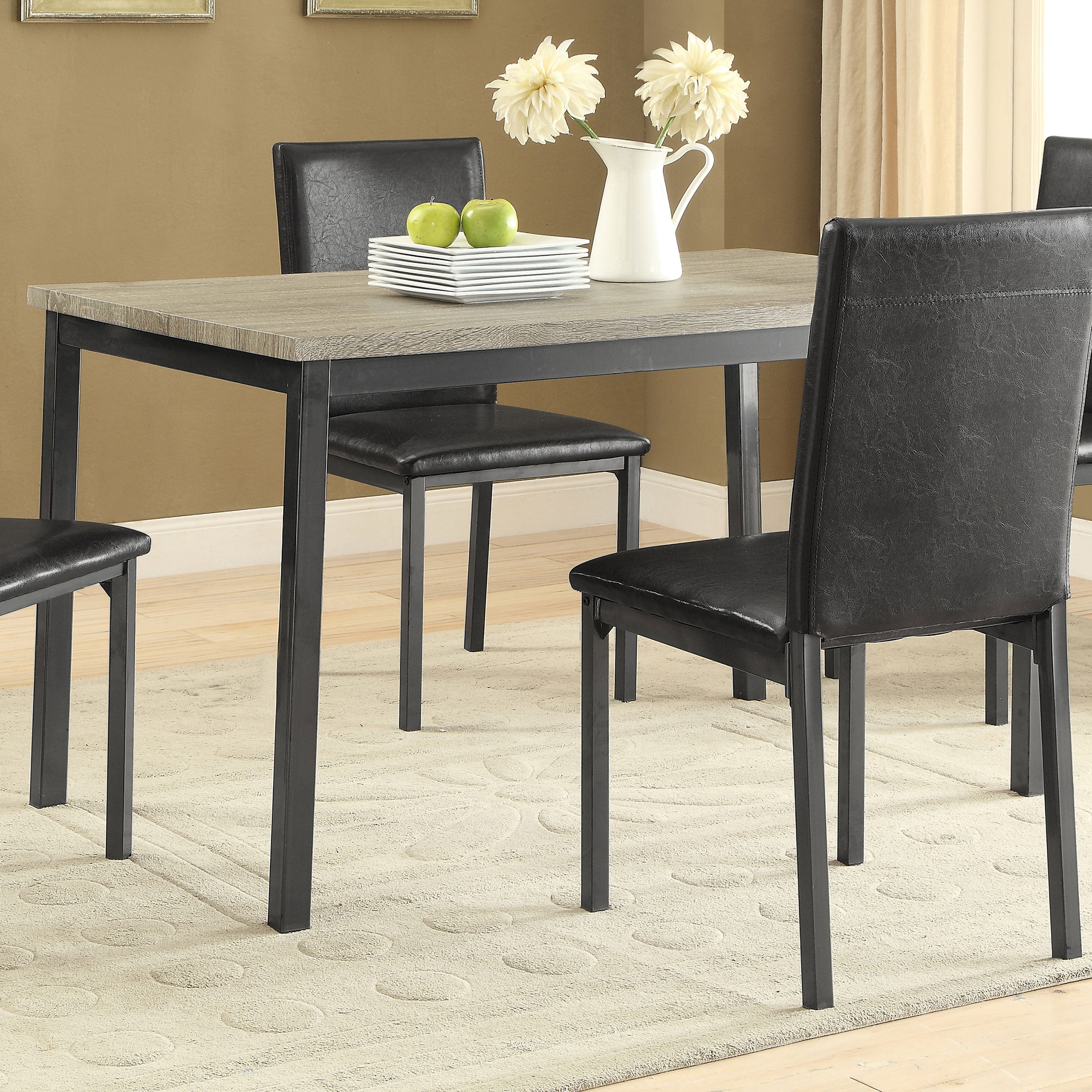 Garza Dining Table - Romeo & Juliet Furniture (Warren,MI)