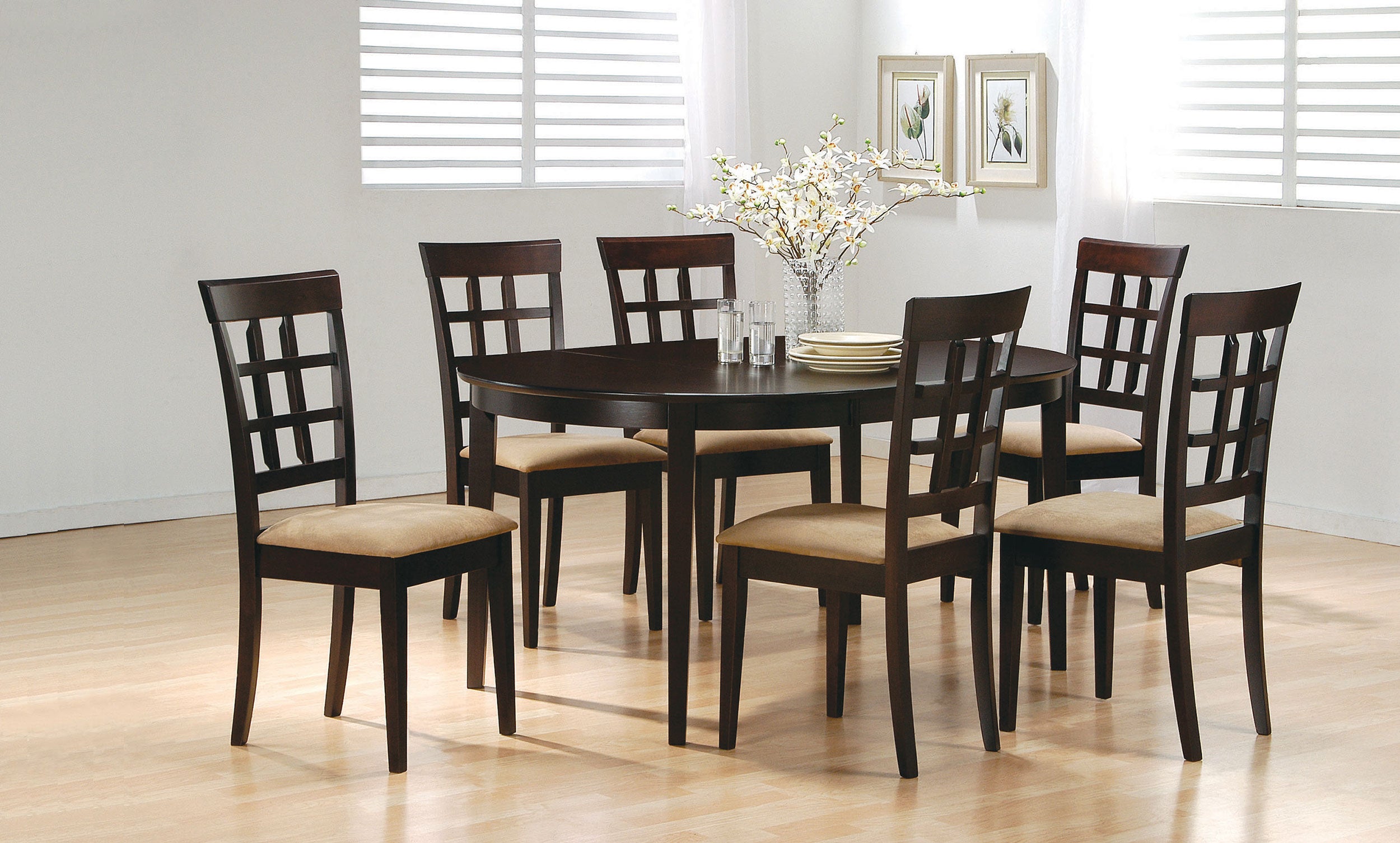 Gabriel Extension Dining Table - Romeo & Juliet Furniture (Warren,MI)