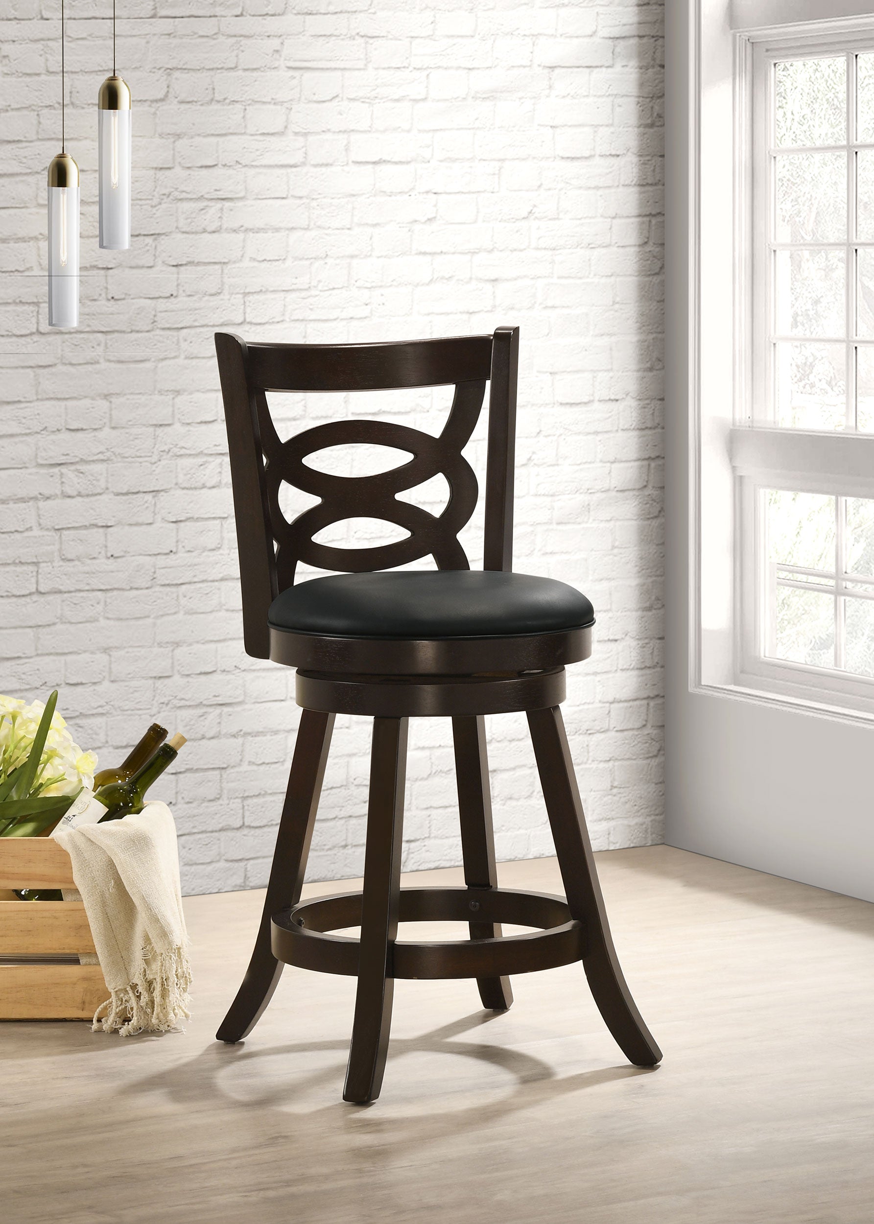 Calecita Swivel Counter Chair - Romeo & Juliet Furniture (Warren,MI)