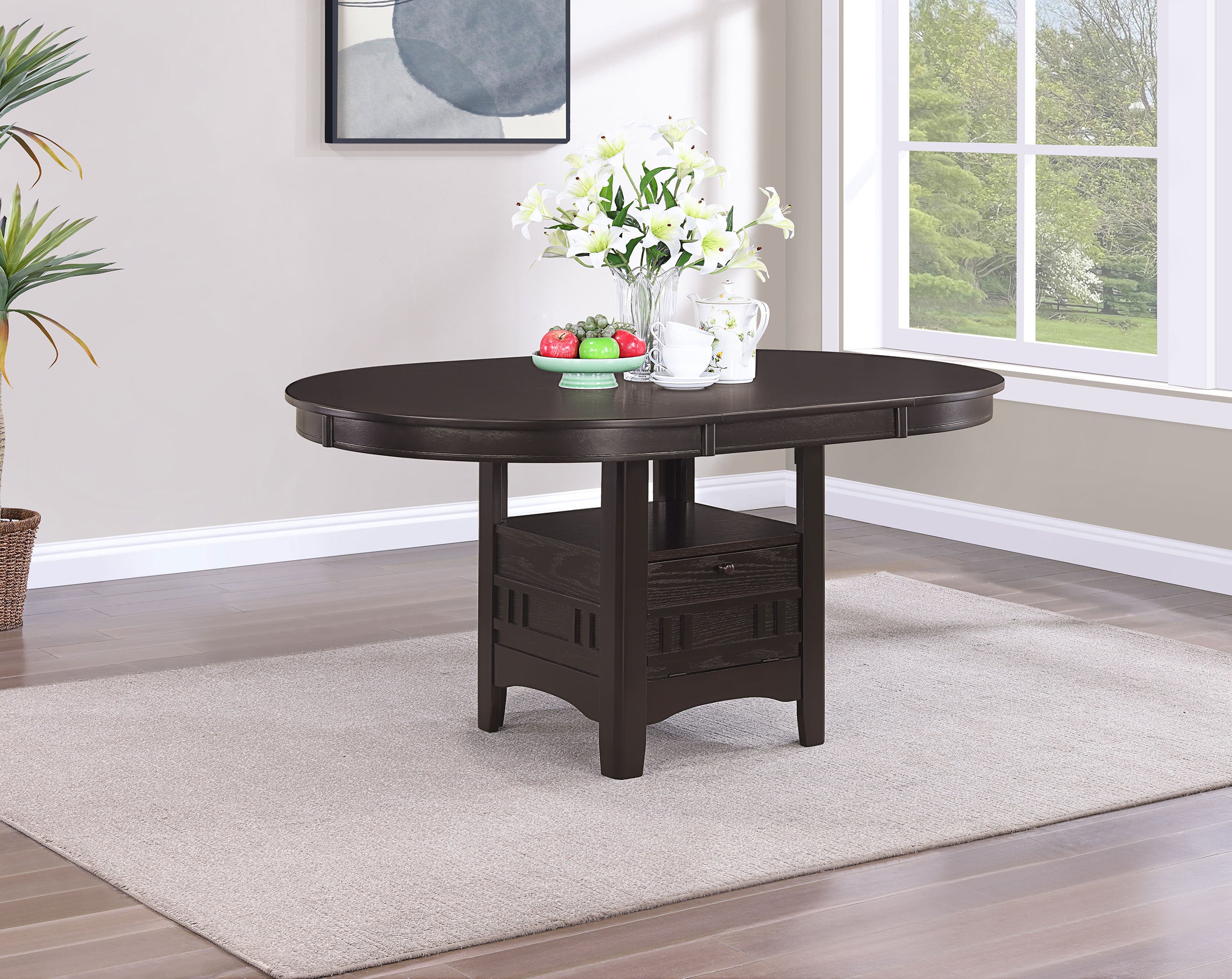Lavon Extension Dining Table - Romeo & Juliet Furniture (Warren,MI)