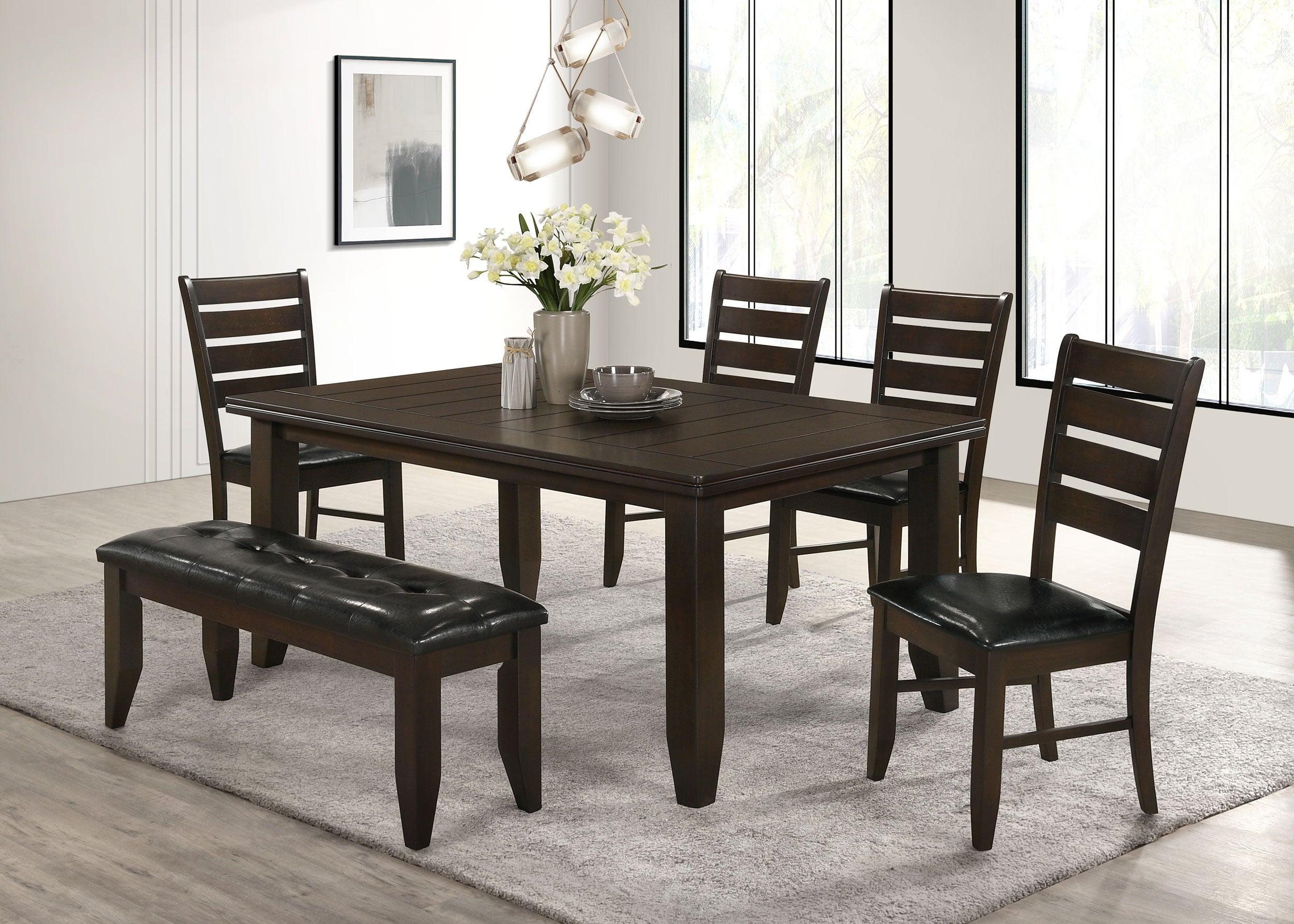 Dalila Dining Table - Romeo & Juliet Furniture (Warren,MI)