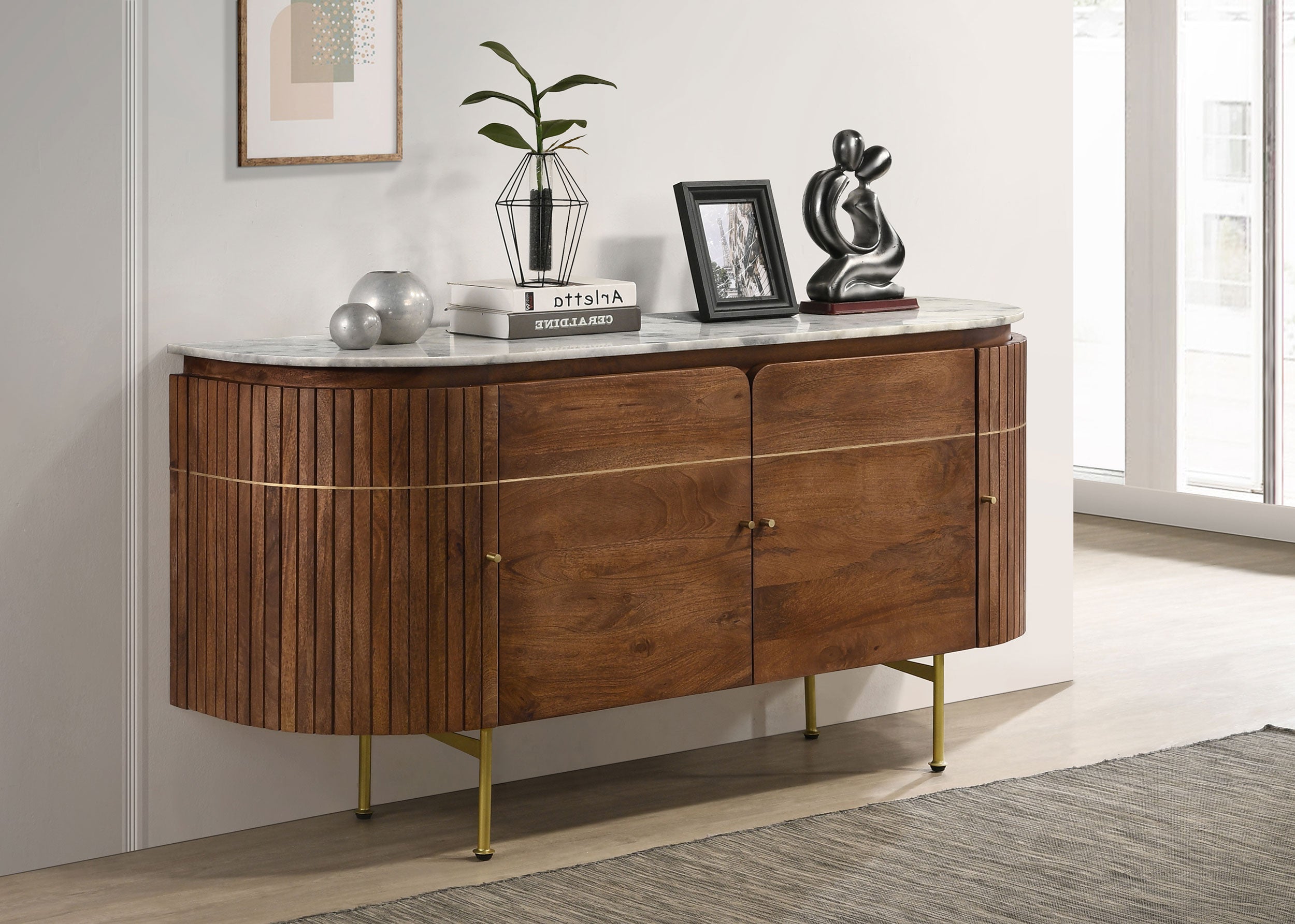 Ortega Sideboard - Romeo & Juliet Furniture (Warren,MI)