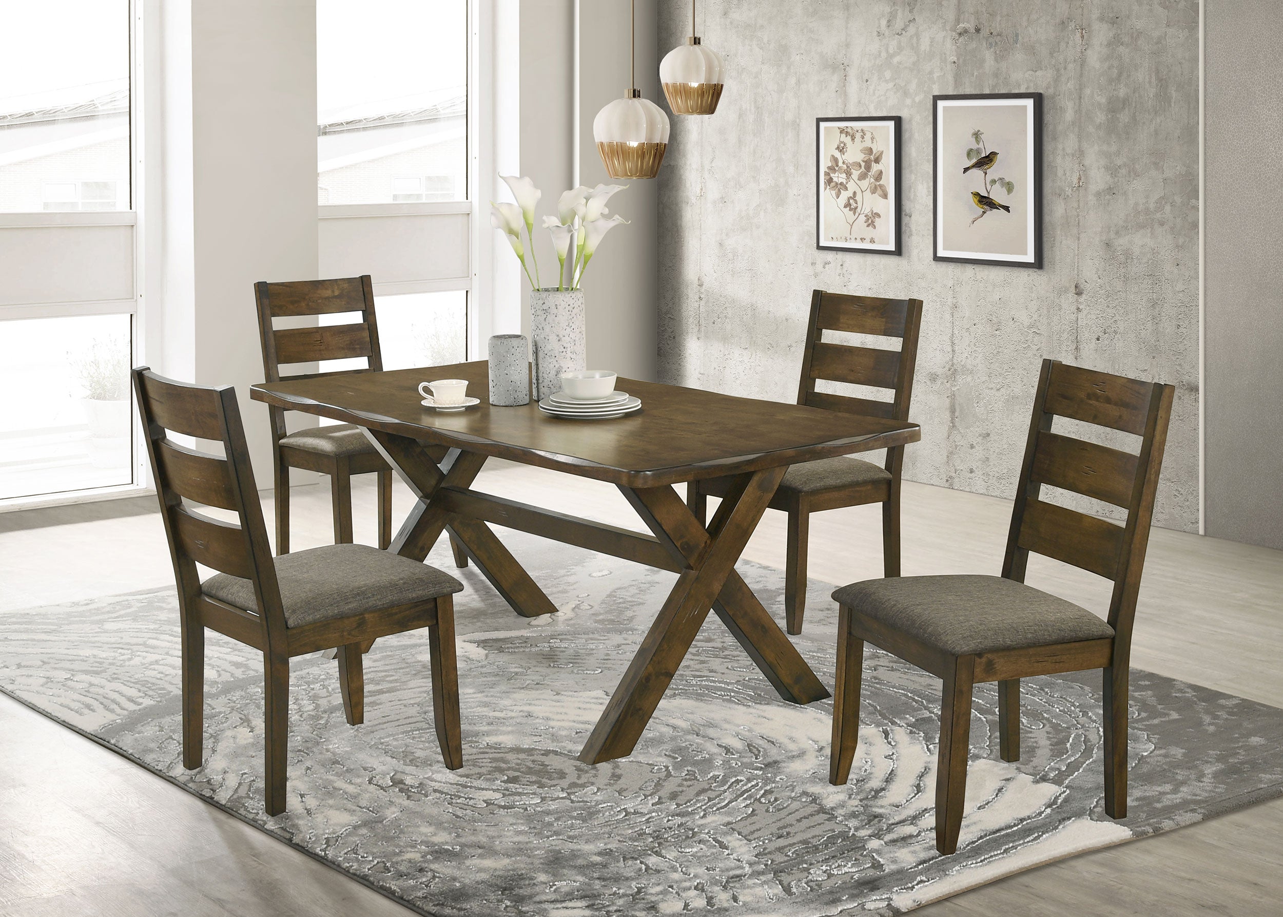 Alston Dining Set - Romeo & Juliet Furniture (Warren,MI)