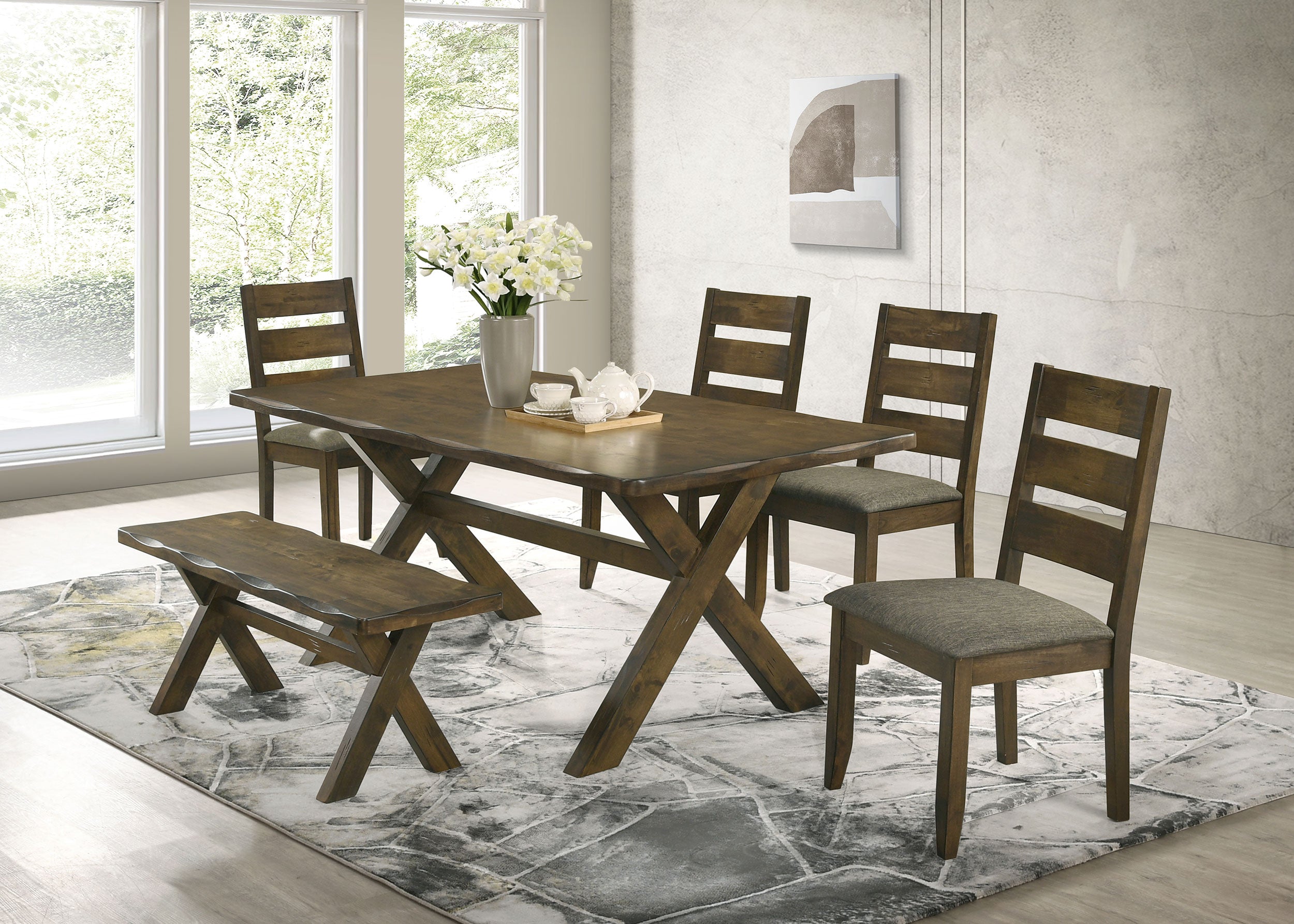 Alston Dining Set - Romeo & Juliet Furniture (Warren,MI)