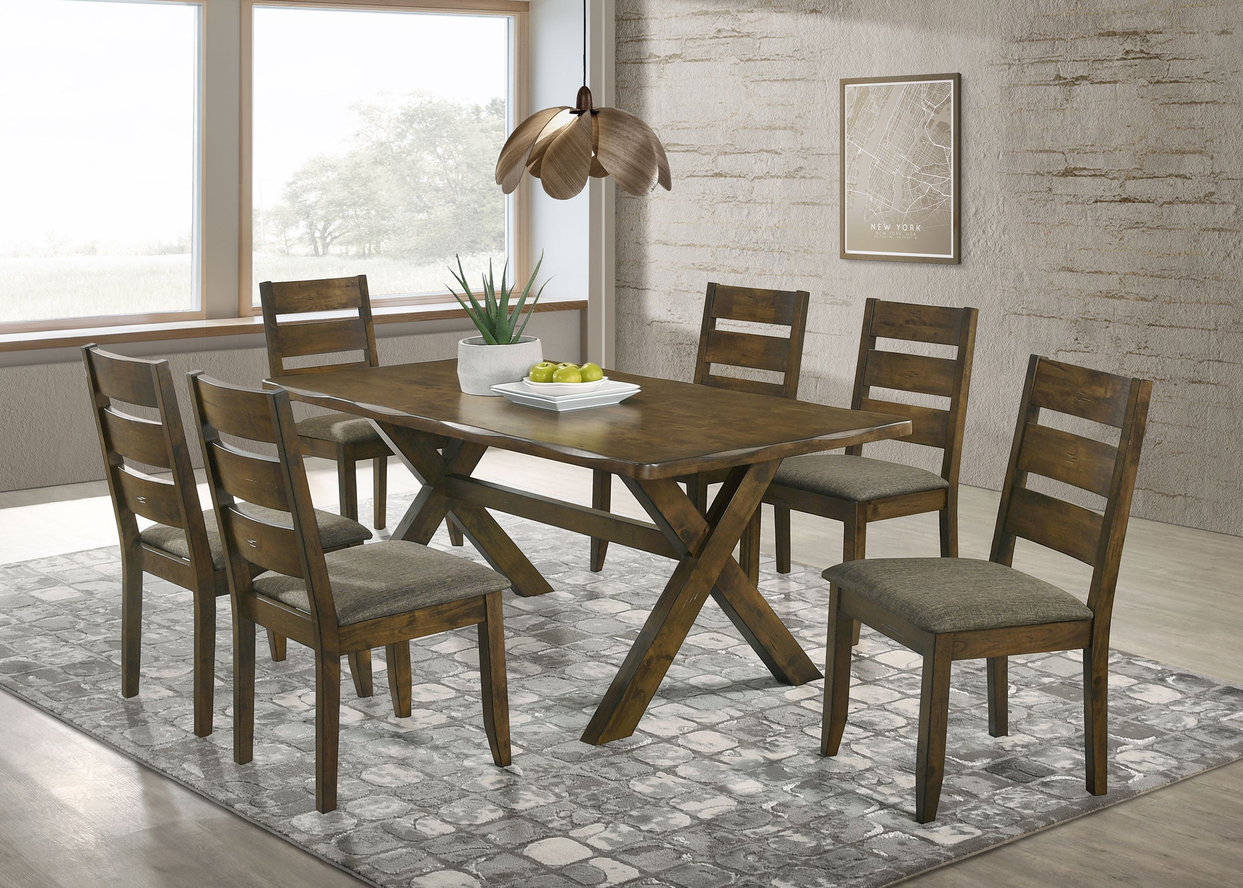 Alston Dining Set - Romeo & Juliet Furniture (Warren,MI)