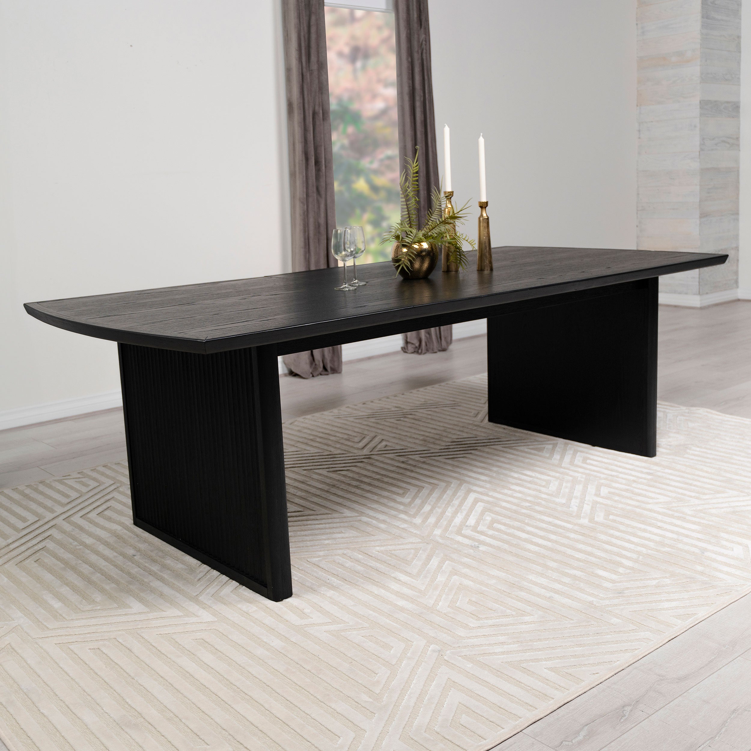 Brookmead Extension Dining Table - Romeo & Juliet Furniture (Warren,MI)