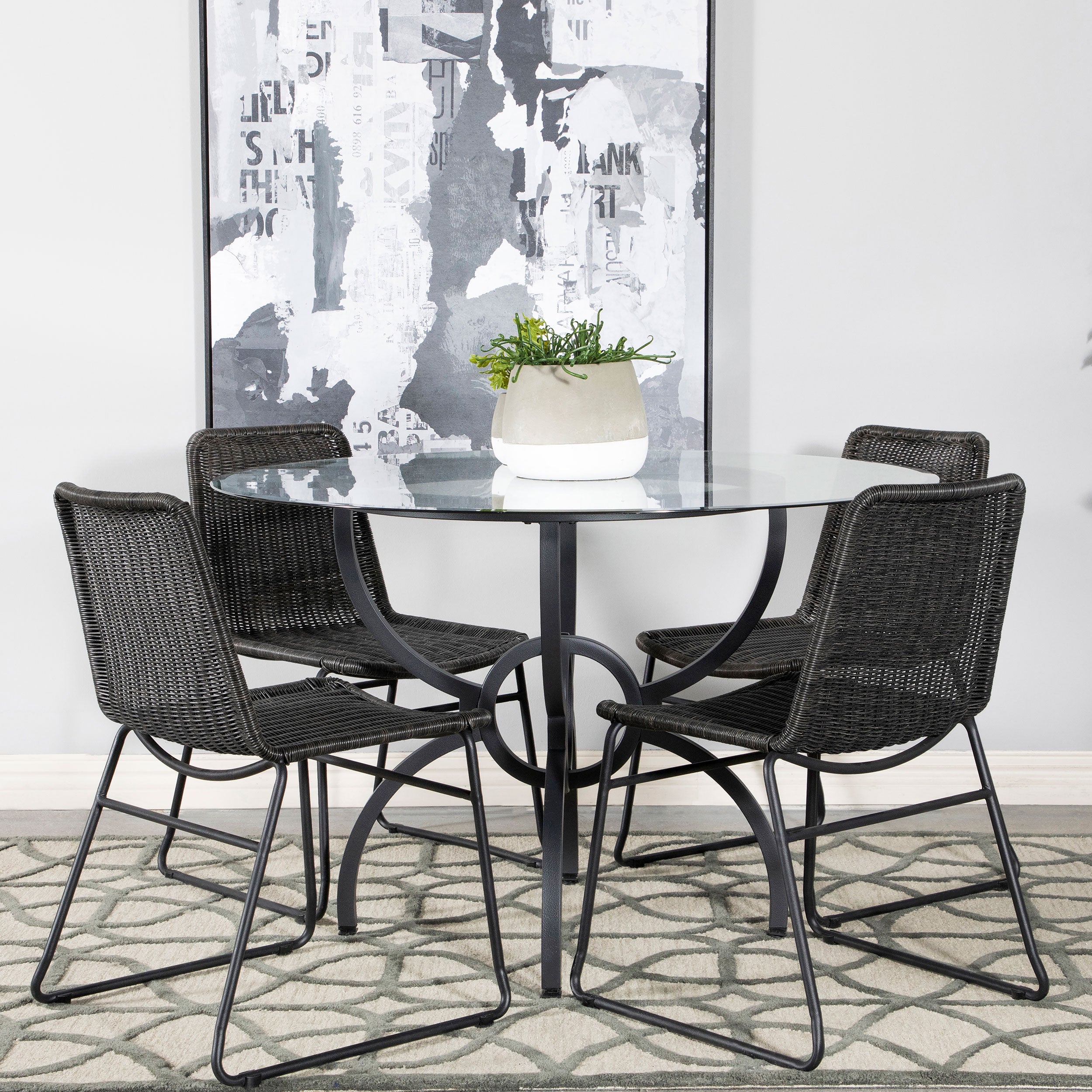 Aviano Dining Table - Romeo & Juliet Furniture (Warren,MI)