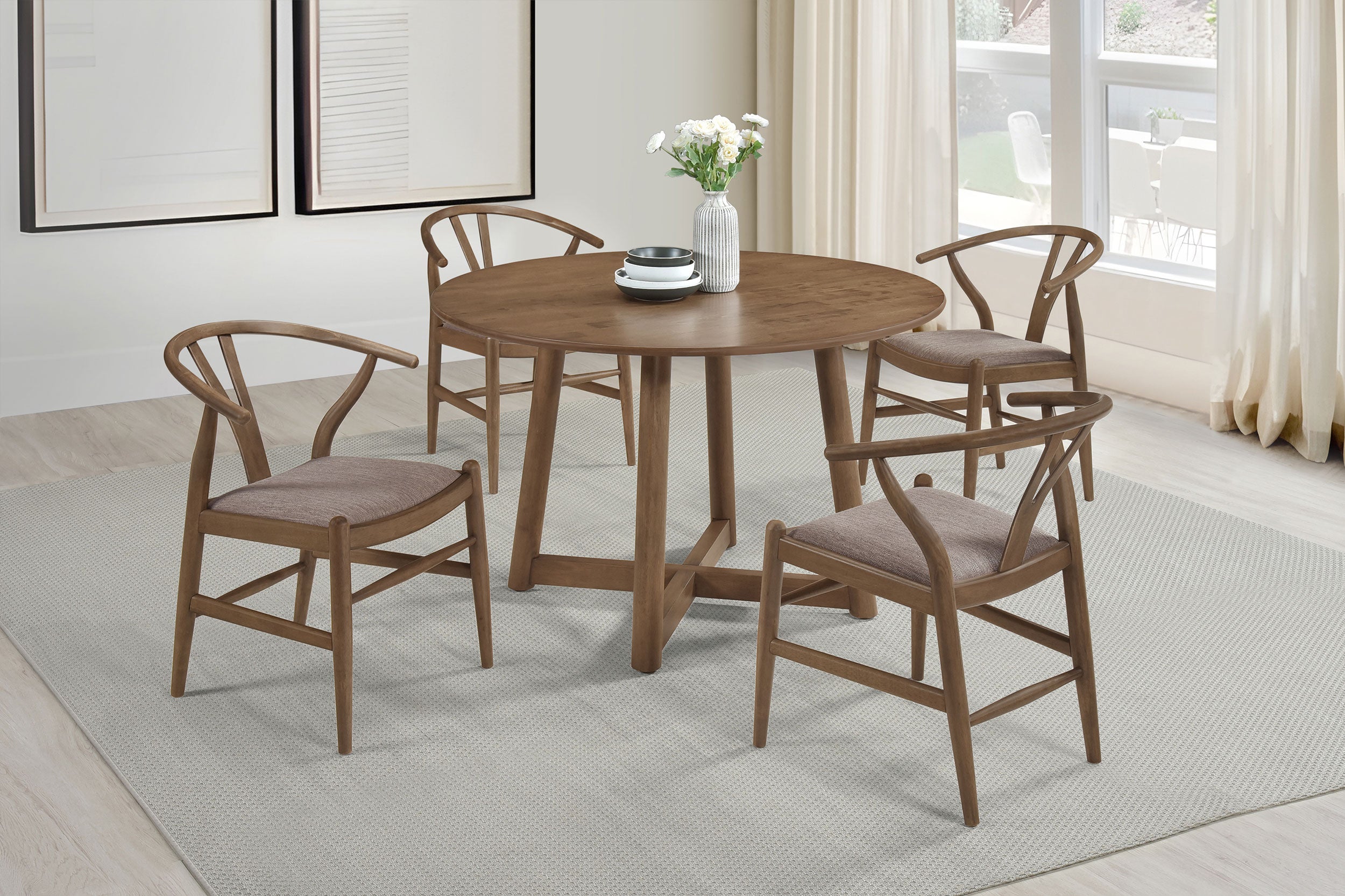 Dinah Dining Set - Romeo & Juliet Furniture (Warren,MI)