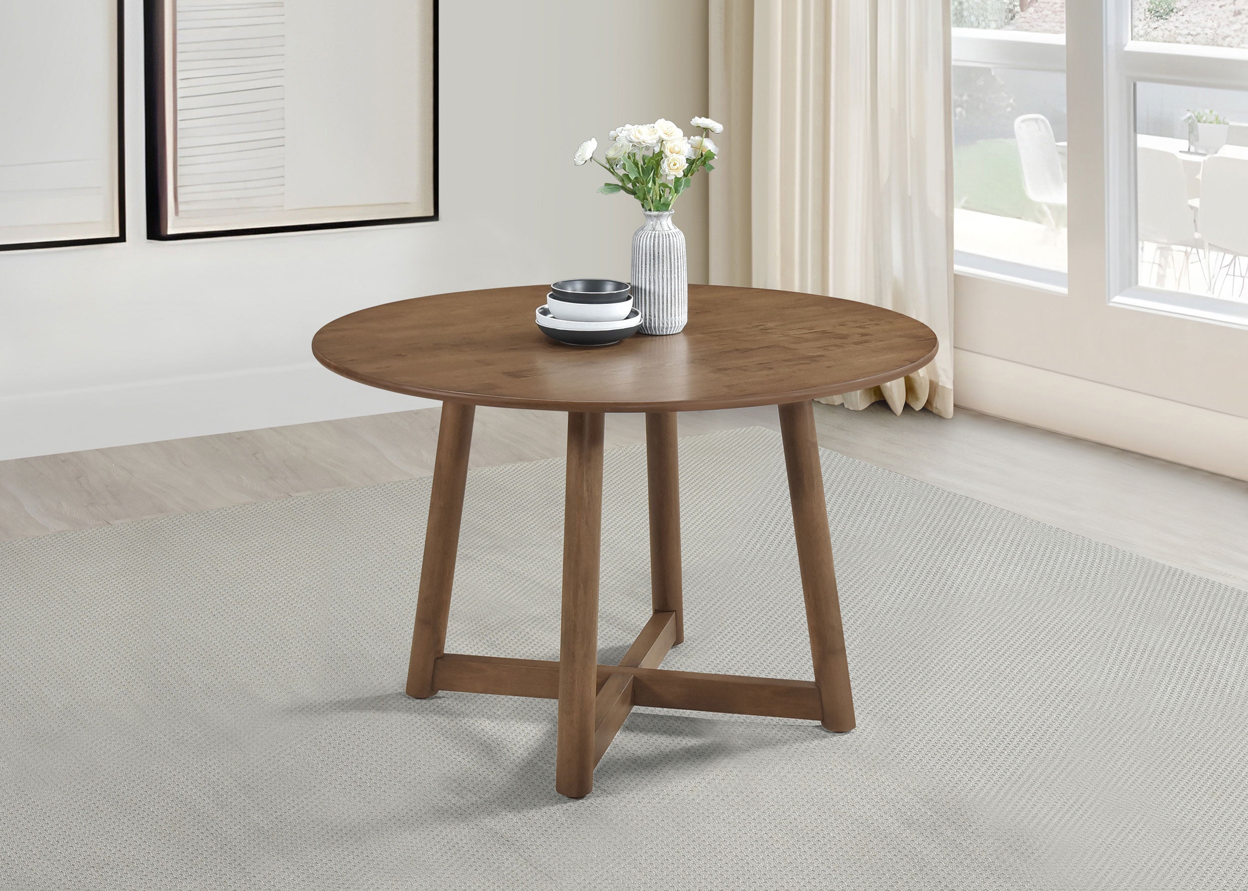 Dinah Dining Table - Romeo & Juliet Furniture (Warren,MI)