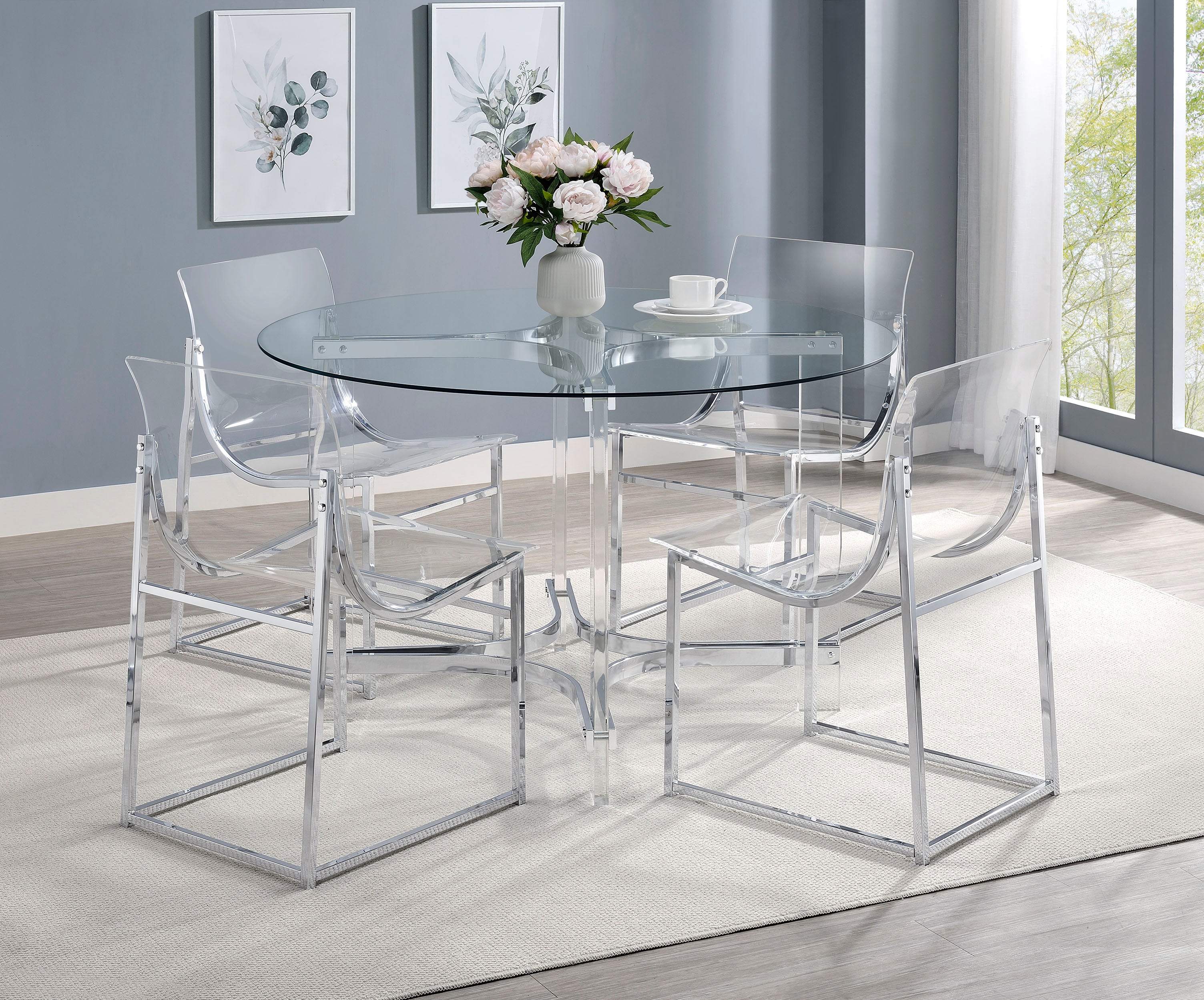 Keeling Dining Table - Romeo & Juliet Furniture (Warren,MI)