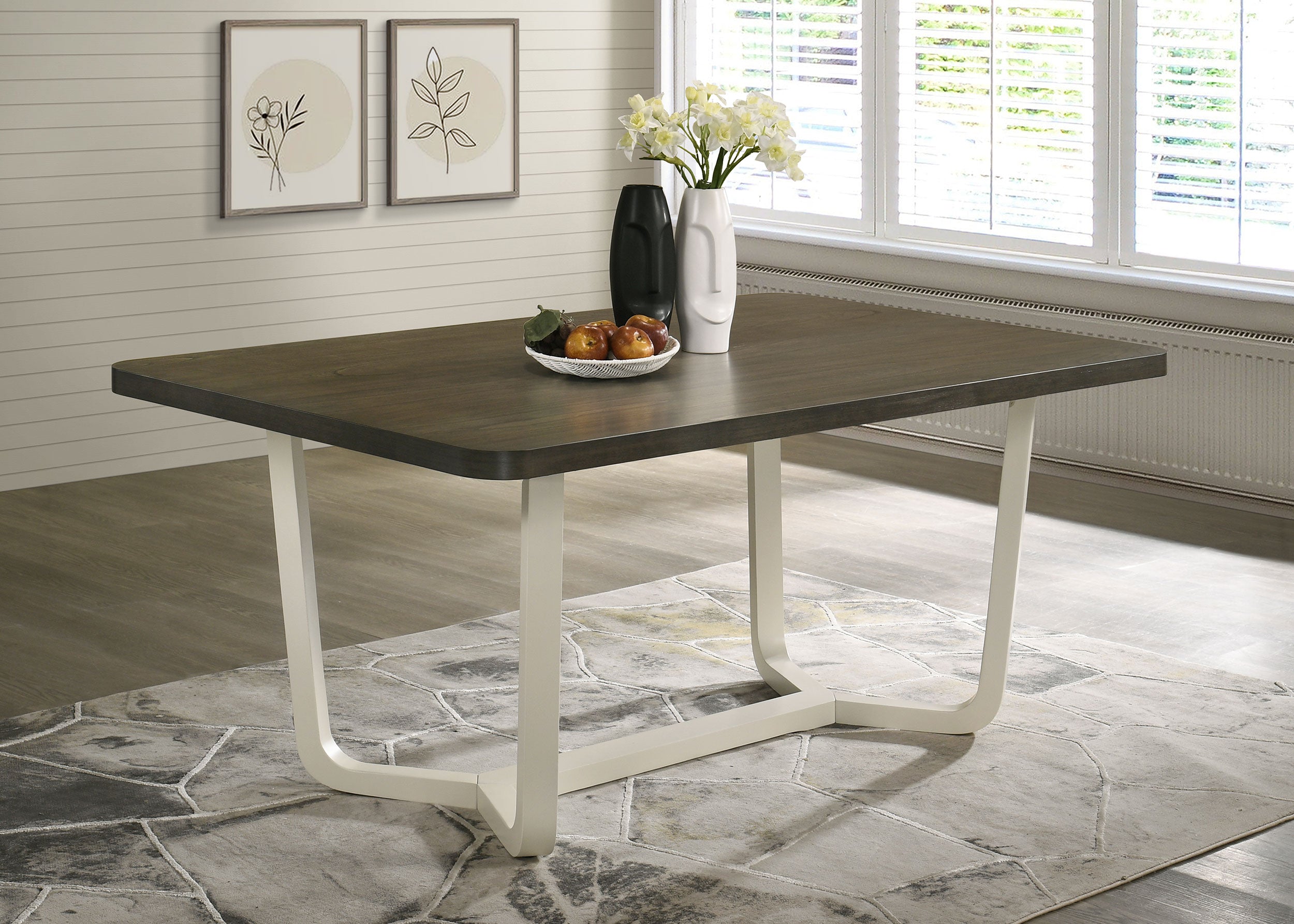 Biloxi Dining Table - Romeo & Juliet Furniture (Warren,MI)