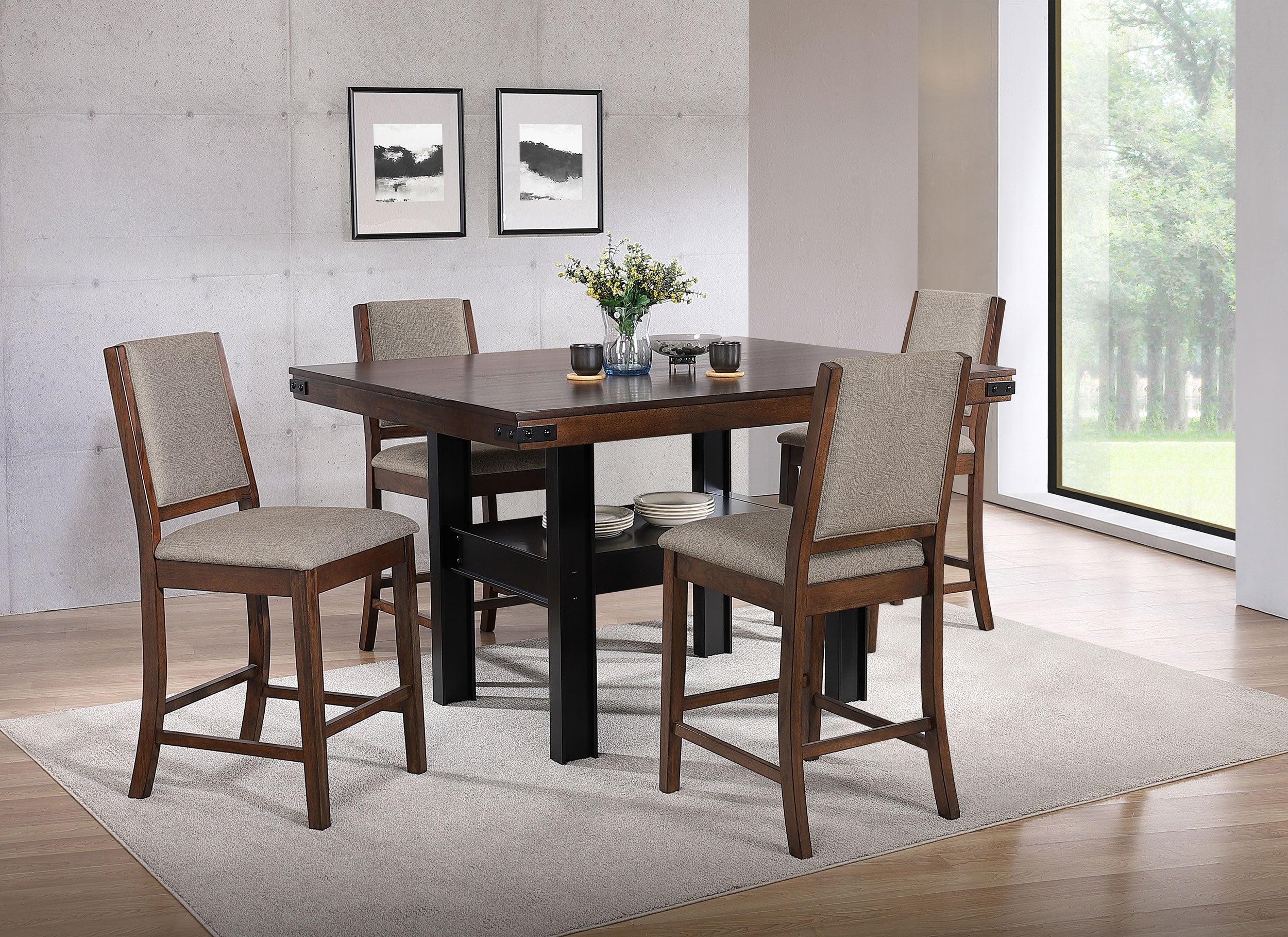 Patterson Counter Height Dining Set - Romeo & Juliet Furniture (Warren,MI)