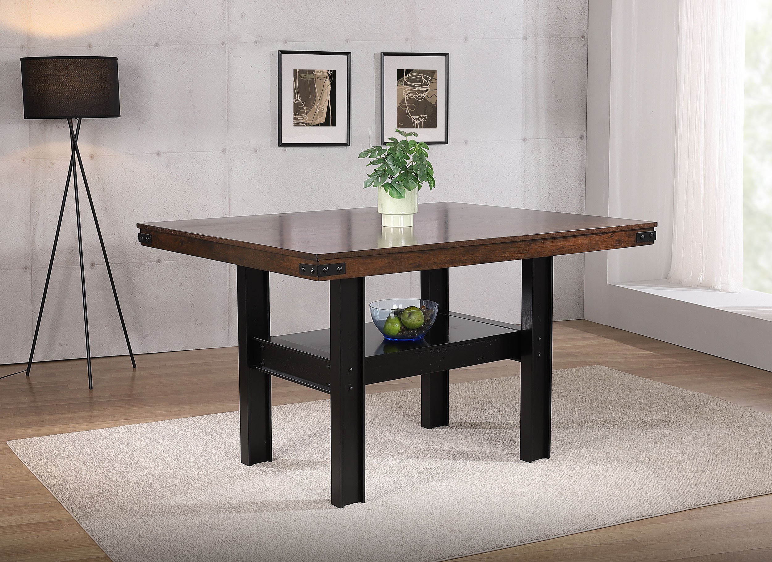 Patterson Counter Height Dining Table - Romeo & Juliet Furniture (Warren,MI)