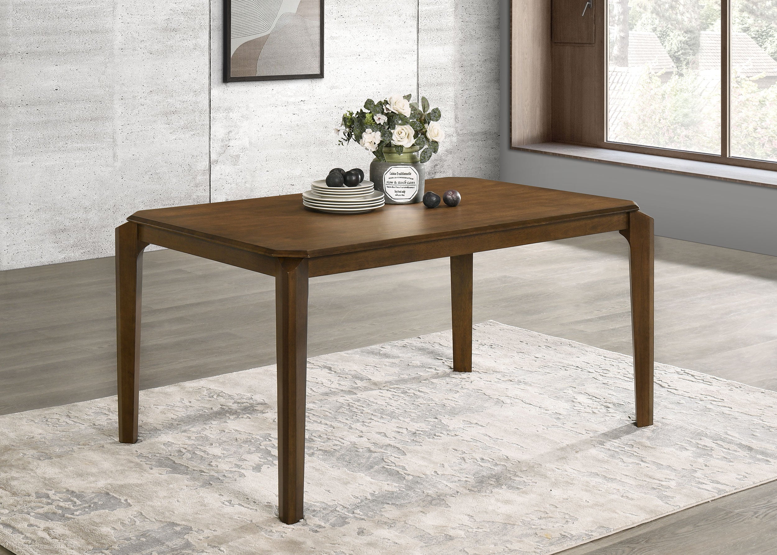 Almonte Dining Table - Romeo & Juliet Furniture (Warren,MI)