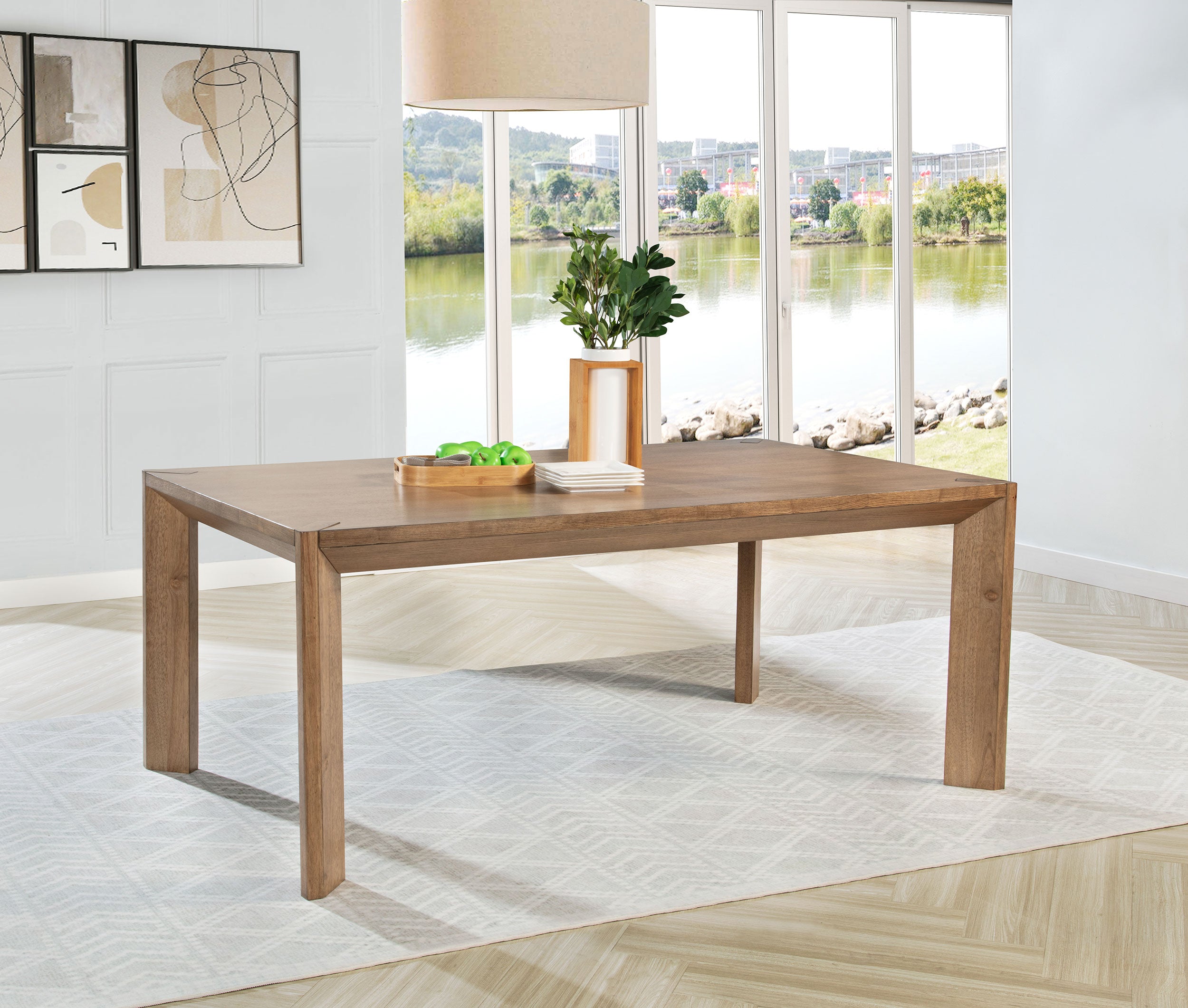 Bruner Dining Table - Romeo & Juliet Furniture (Warren,MI)
