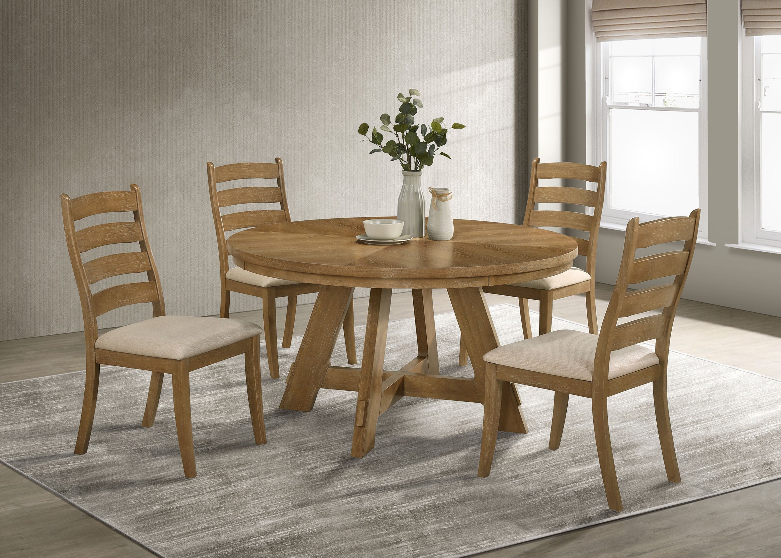 Danvers Dining Set - Romeo & Juliet Furniture (Warren,MI)