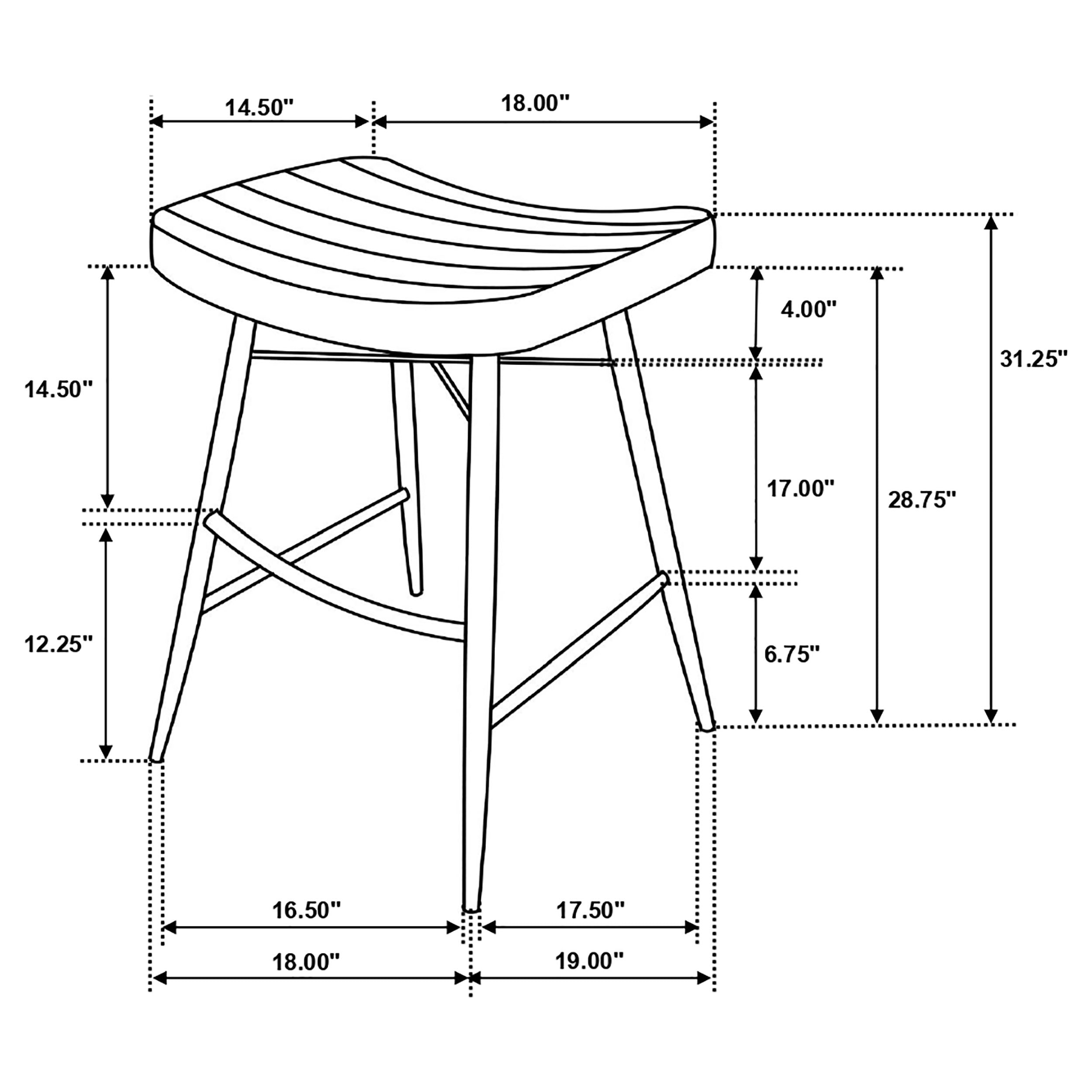Bayu Bar Stool - Romeo & Juliet Furniture (Warren,MI)