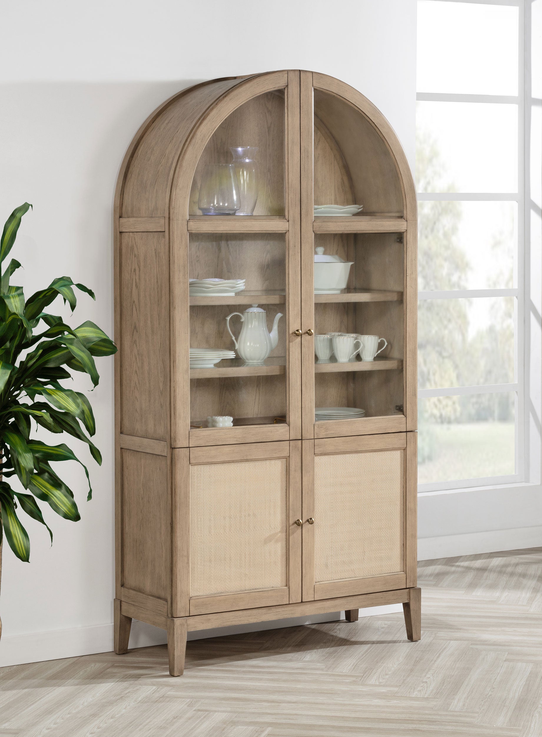 Kailani Display Cabinet - Romeo & Juliet Furniture (Warren,MI)