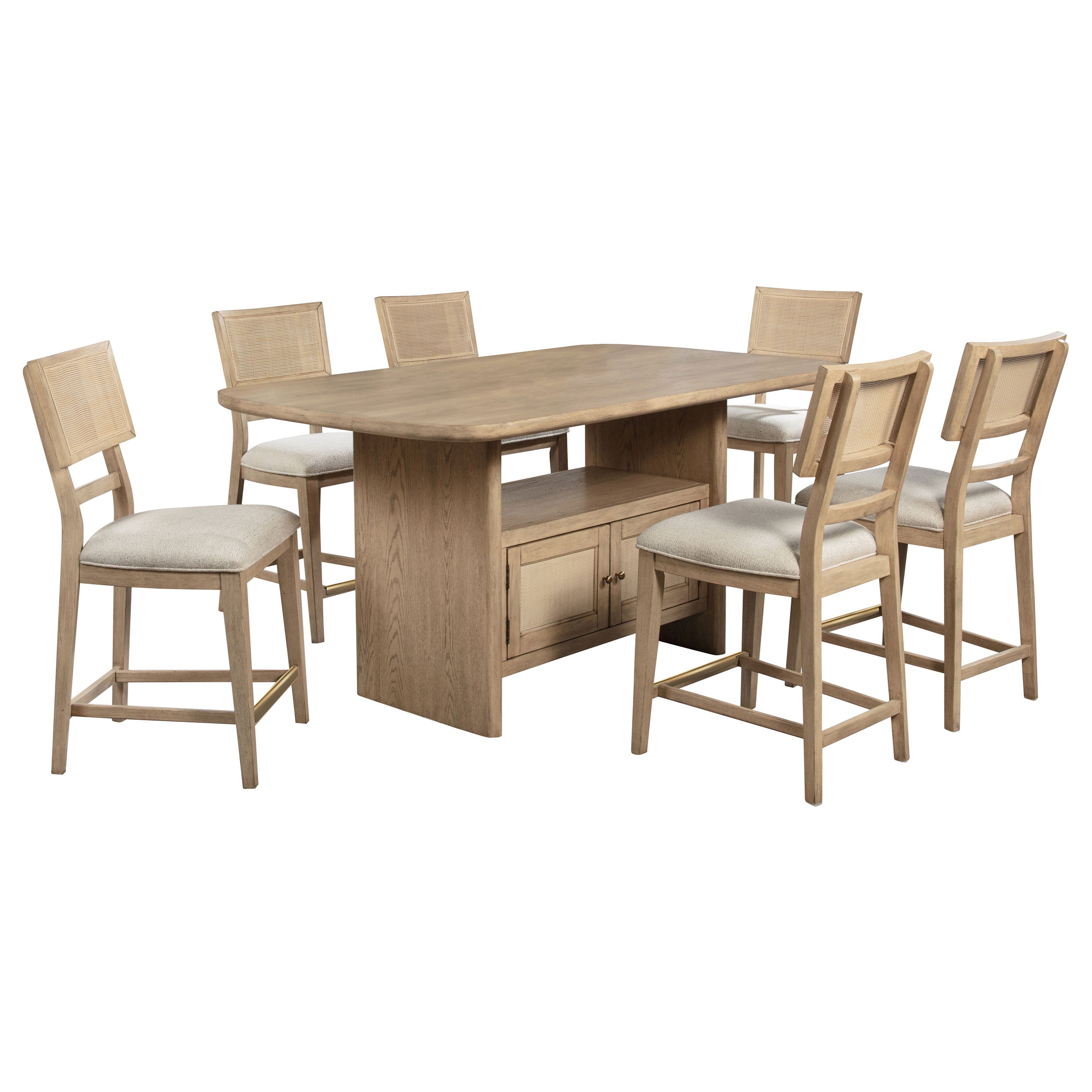 Kailani Counter Height Dining Set - Romeo & Juliet Furniture (Warren,MI)