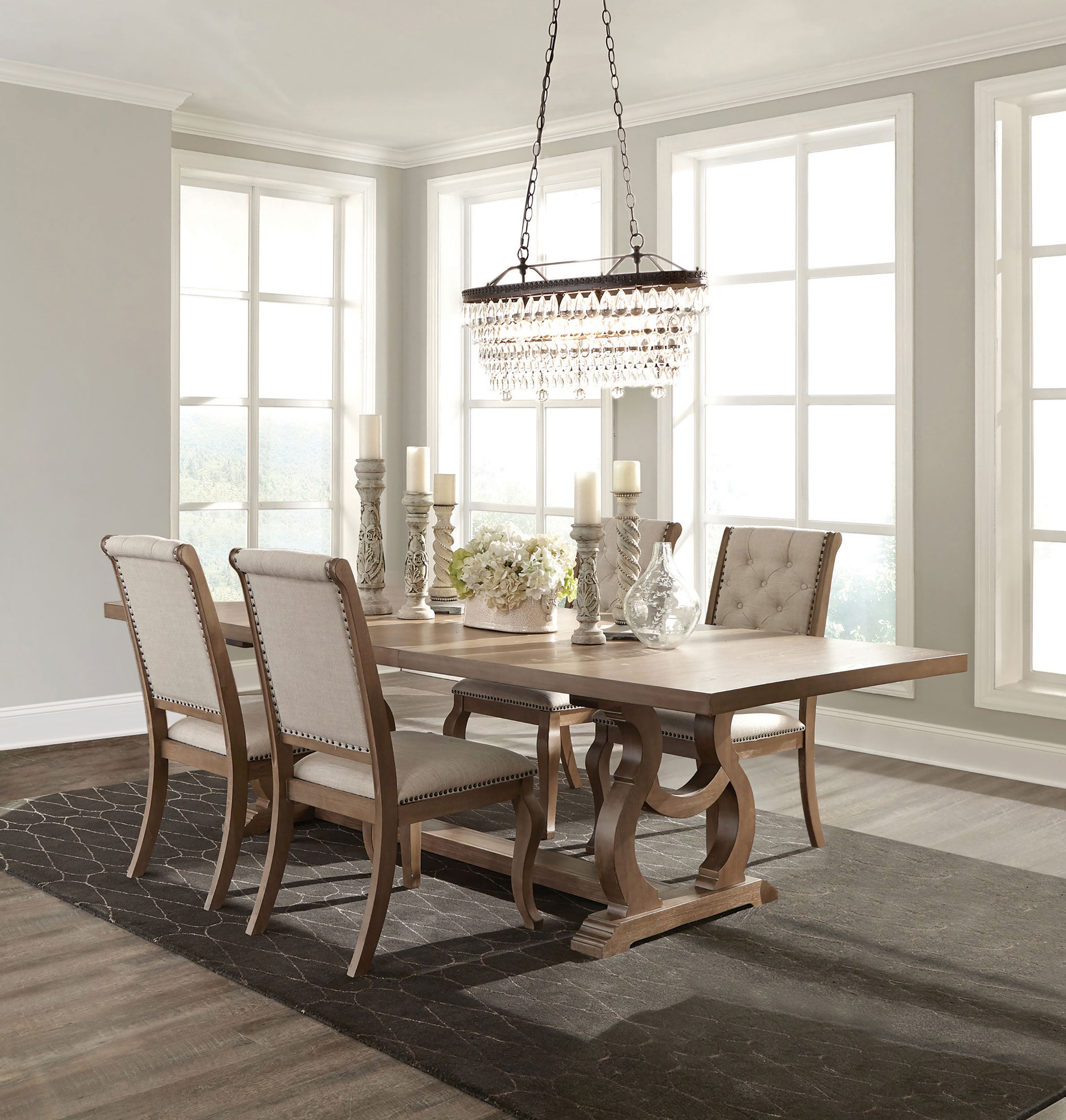 Brockway Dining Set - Romeo & Juliet Furniture (Warren,MI)