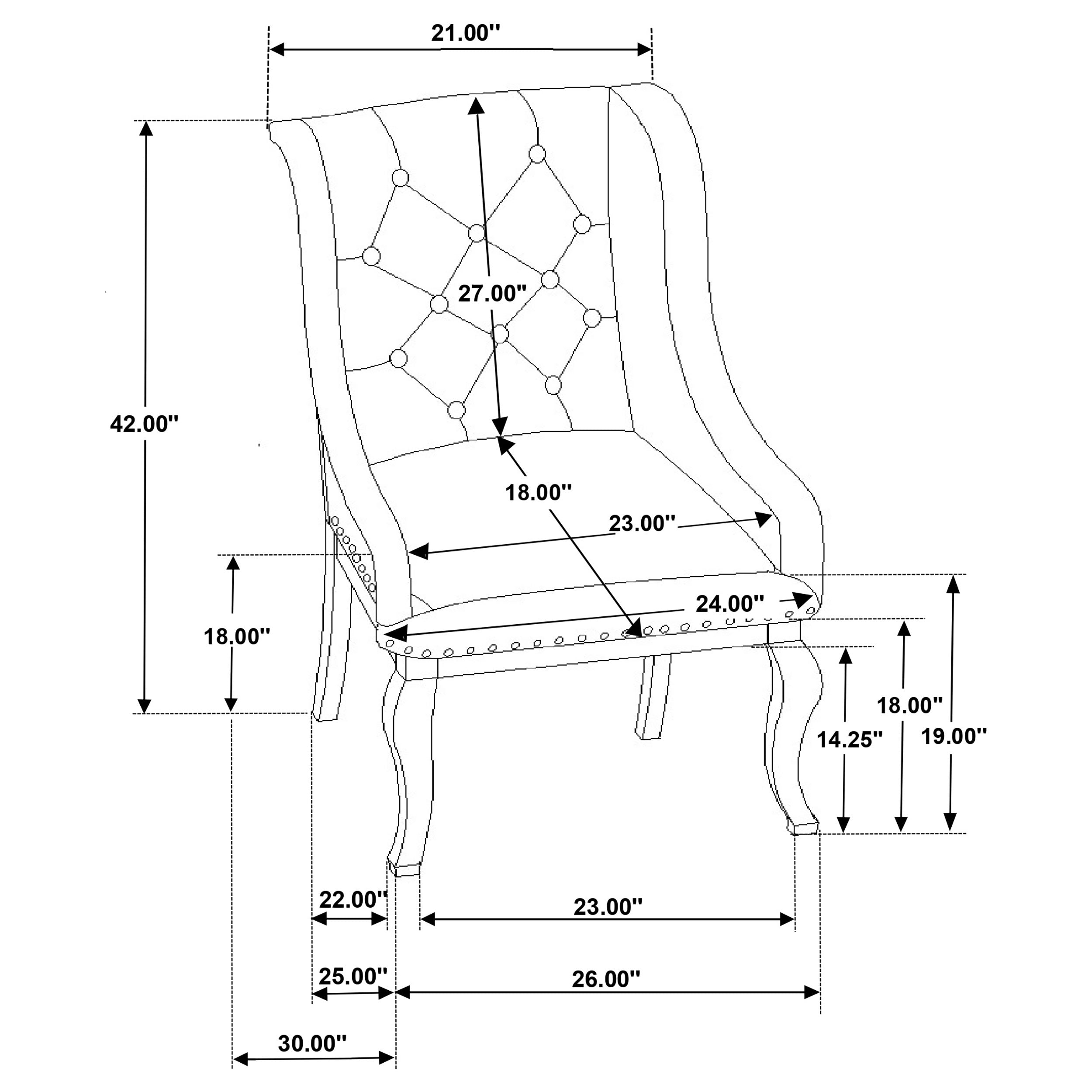 Brockway Dining Arm Chair - Romeo & Juliet Furniture (Warren,MI)