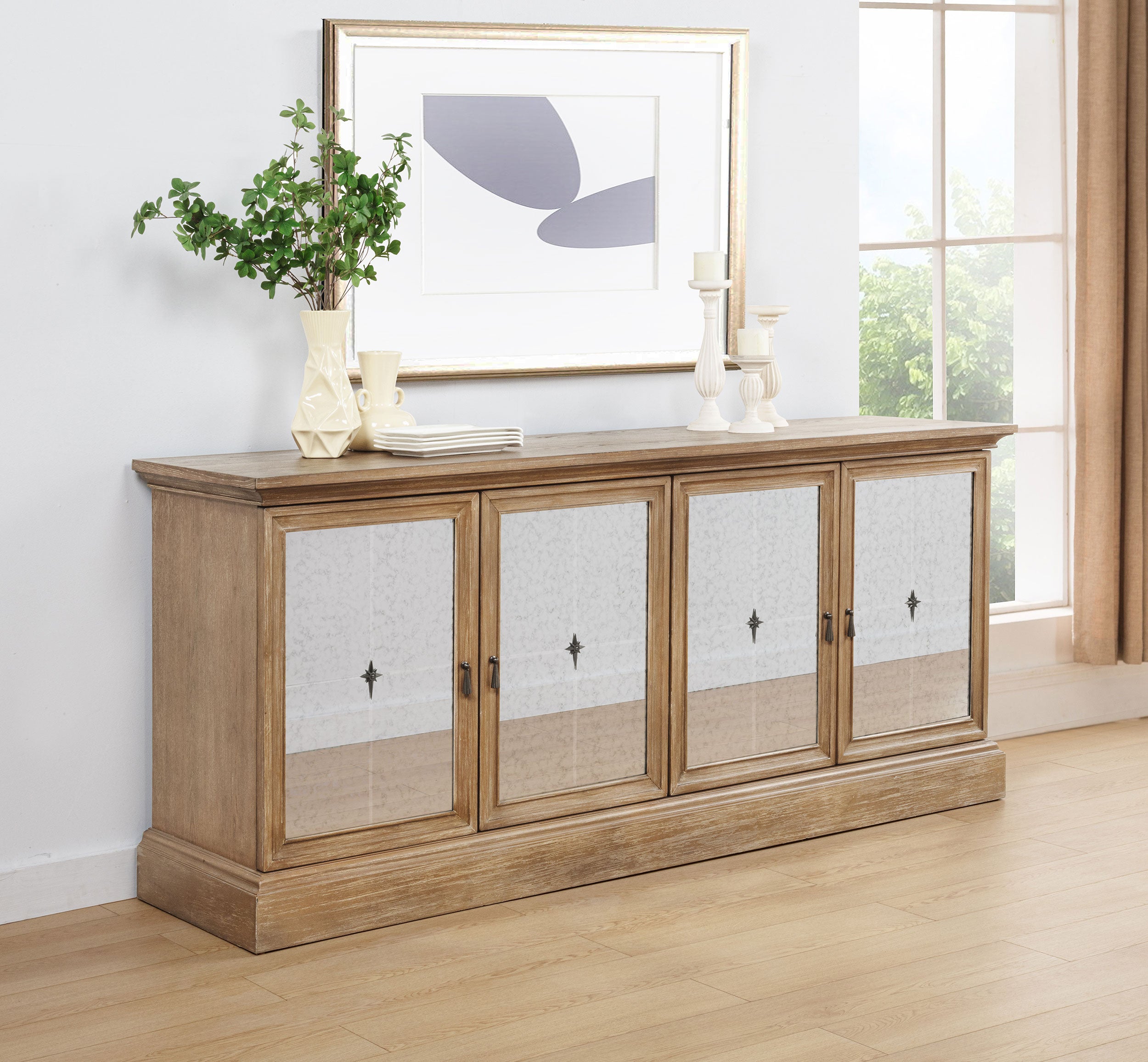 Brockway Sideboard - Romeo & Juliet Furniture (Warren,MI)