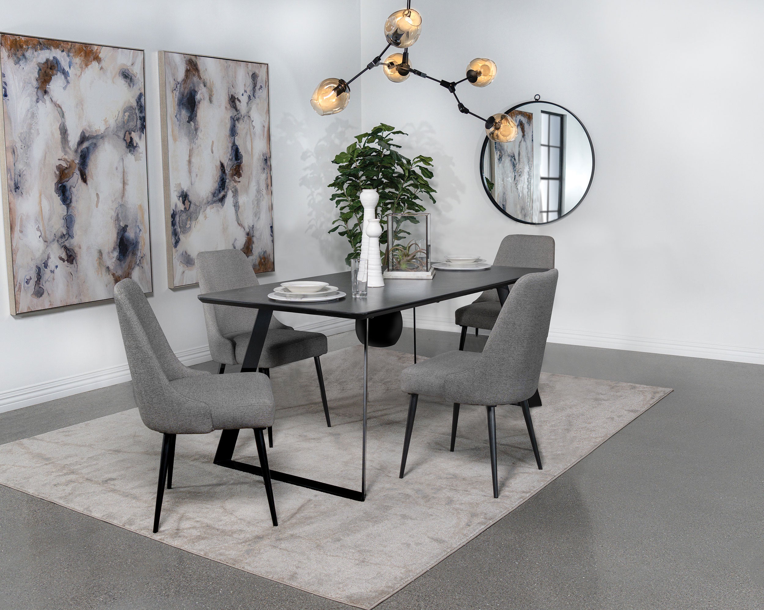 Smith Dining Set - Romeo & Juliet Furniture (Warren,MI)