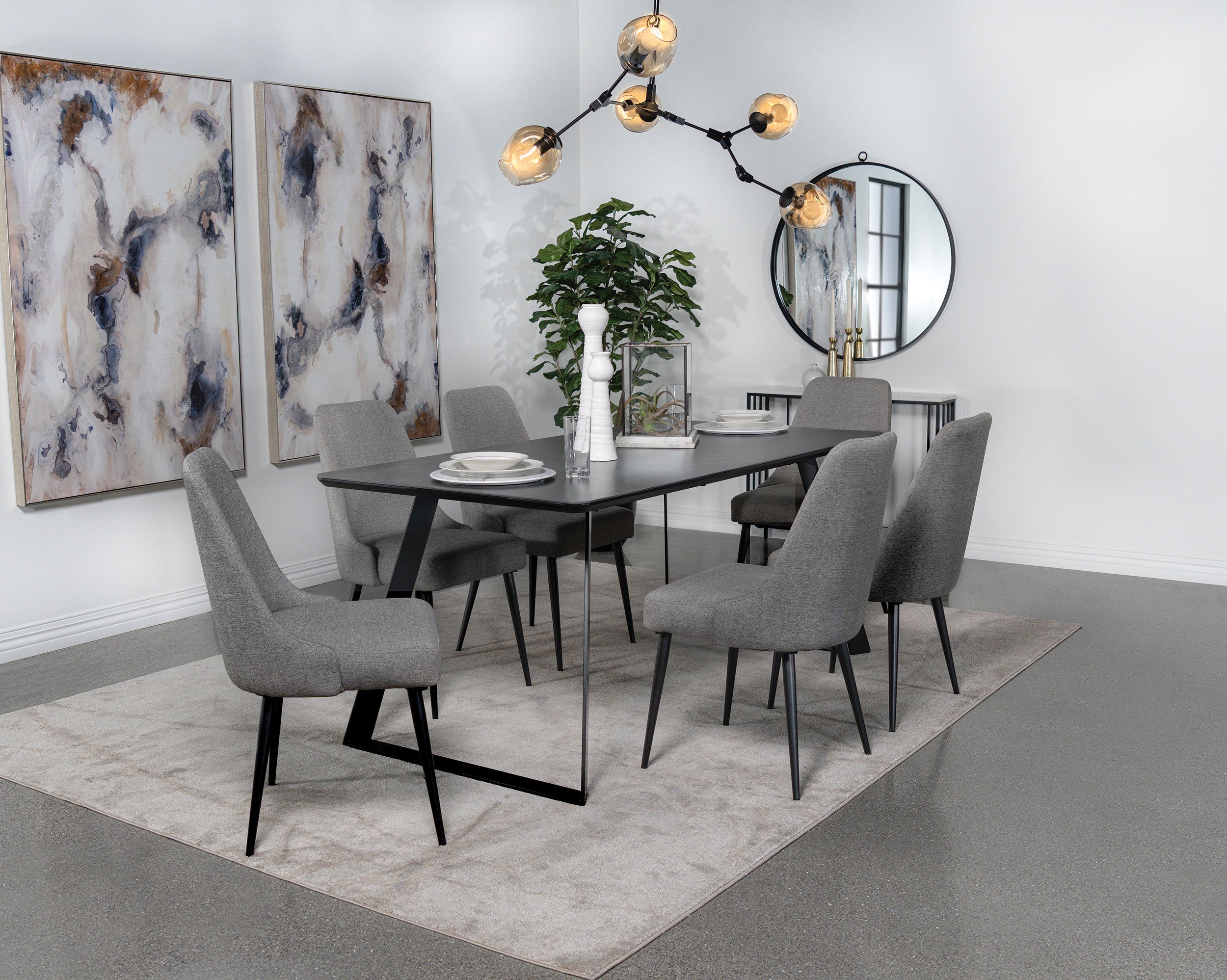 Smith Dining Set - Romeo & Juliet Furniture (Warren,MI)