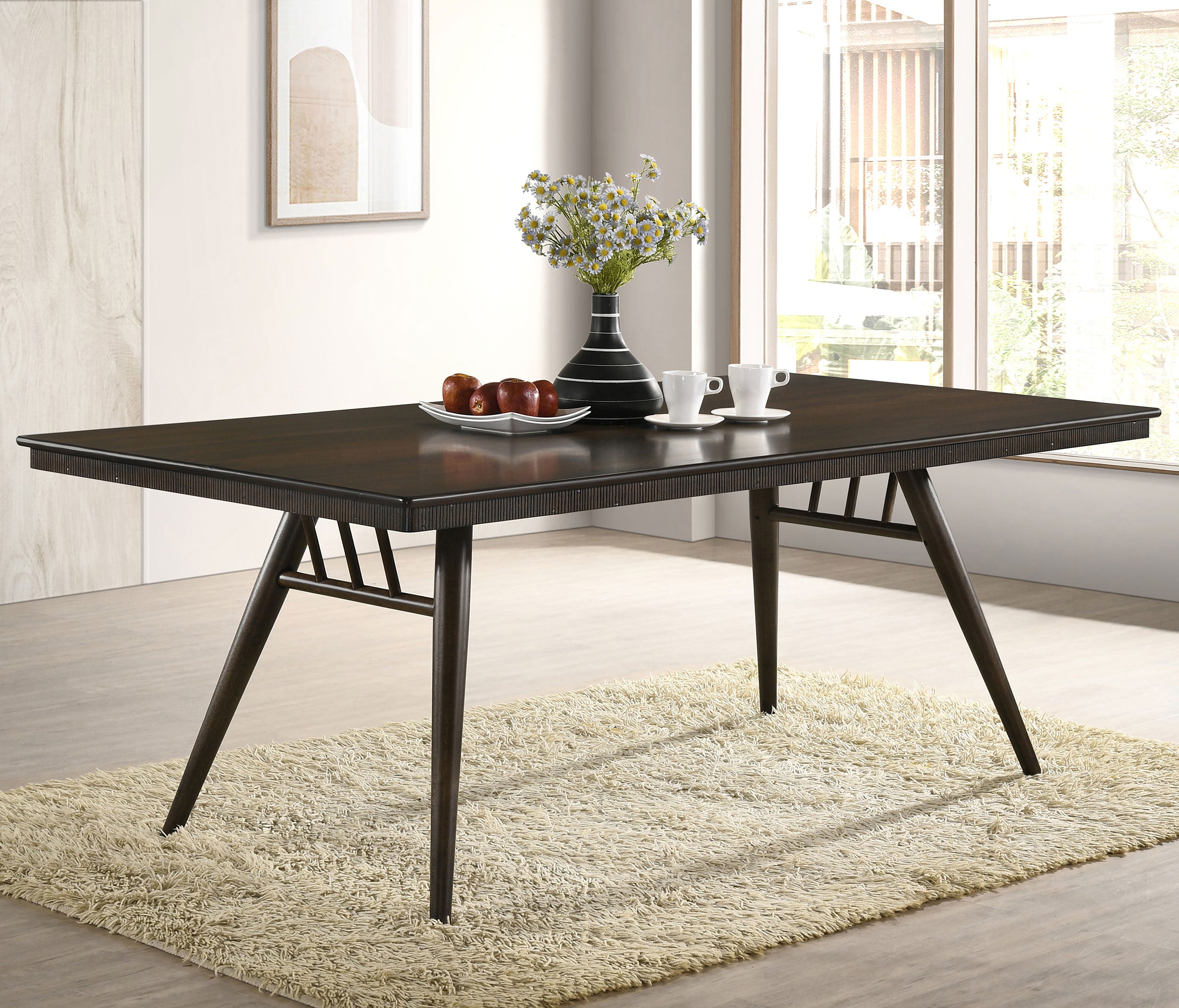 Wes Dining Table - Romeo & Juliet Furniture (Warren,MI)