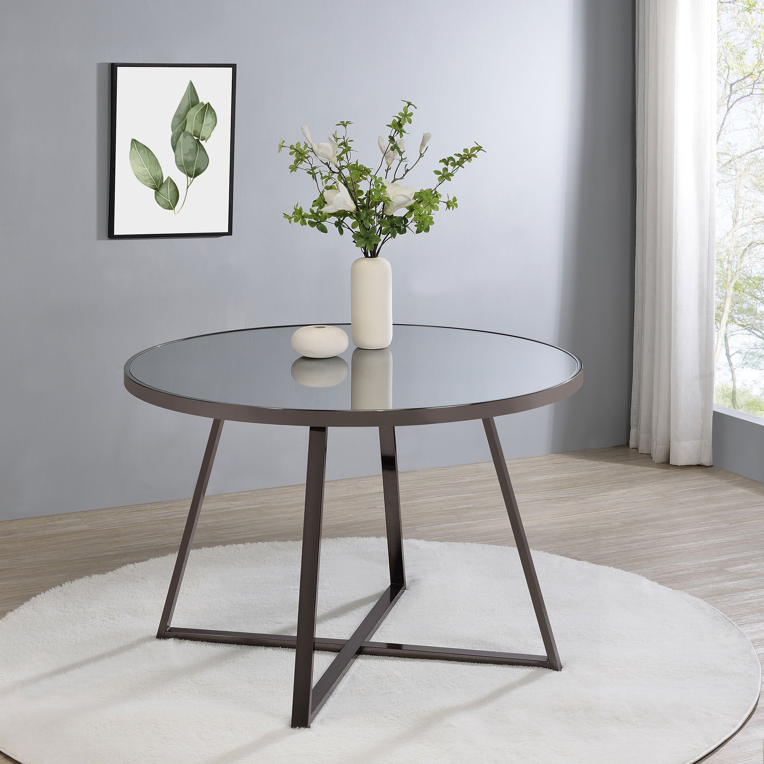Jillian Dining Table - Romeo & Juliet Furniture (Warren,MI)