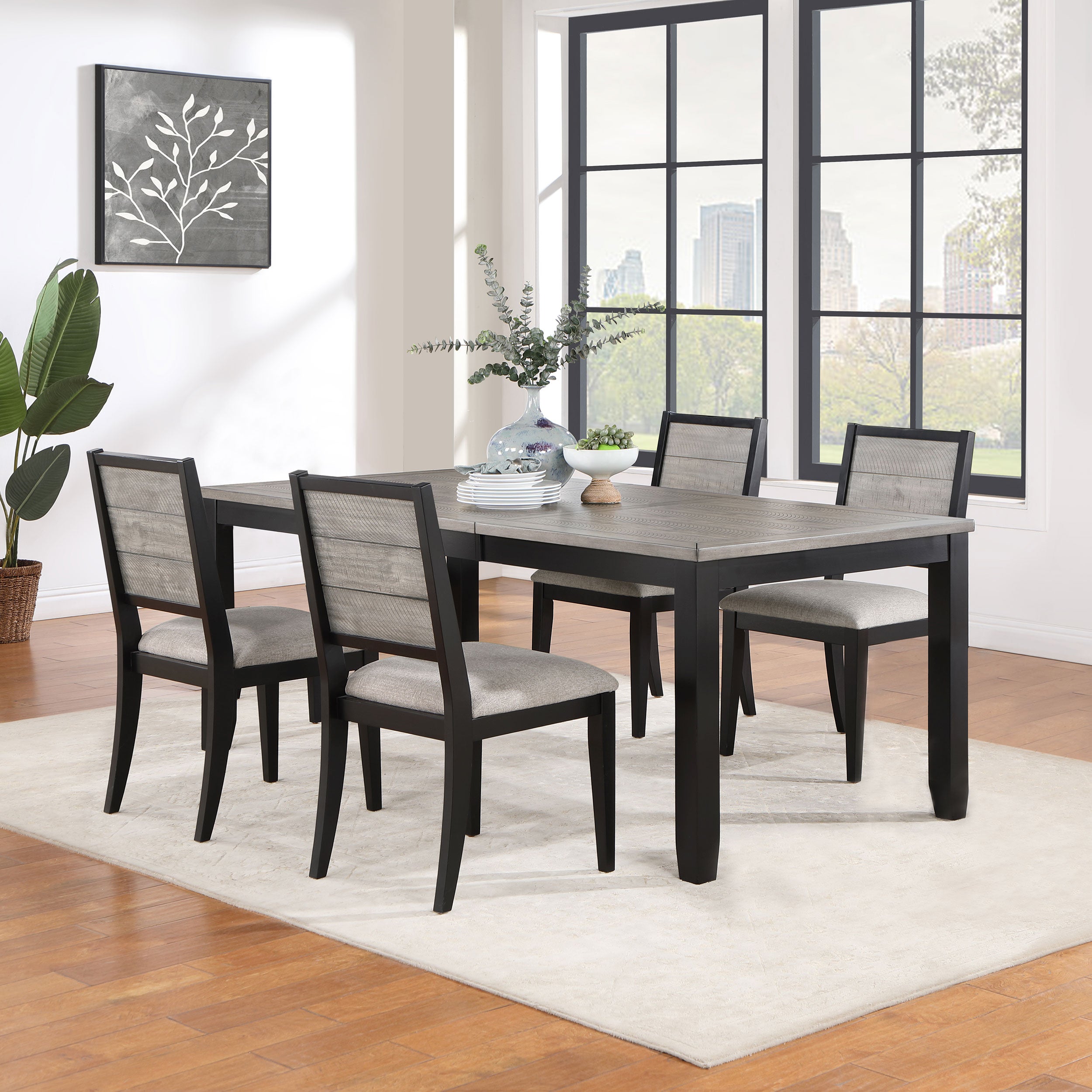 Elodie Dining Set - Romeo & Juliet Furniture (Warren,MI)