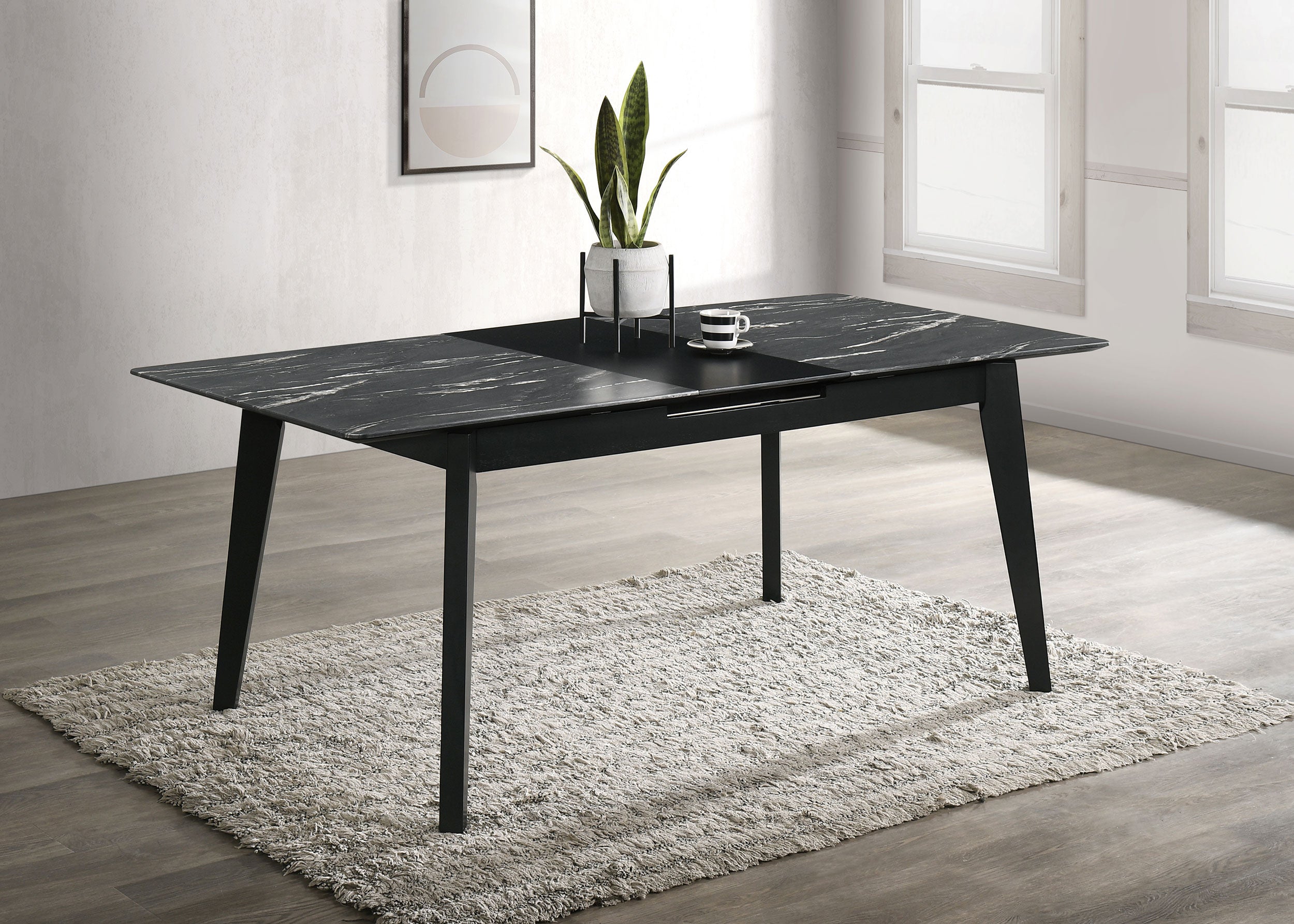 Crestmont Extension Dining Table - Romeo & Juliet Furniture (Warren,MI)