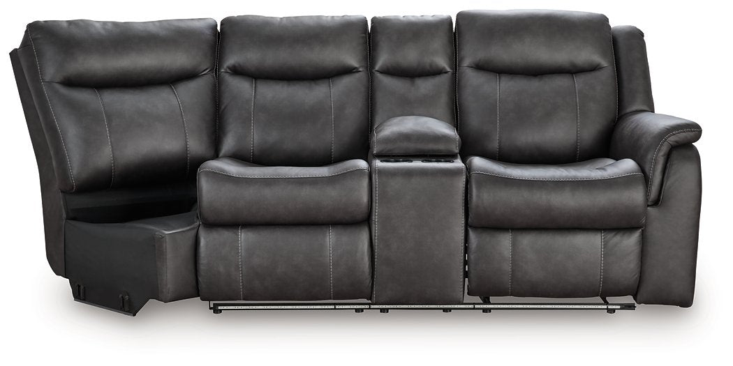 Sultan Meadow Reclining Sectional - Romeo & Juliet Furniture (Warren,MI)
