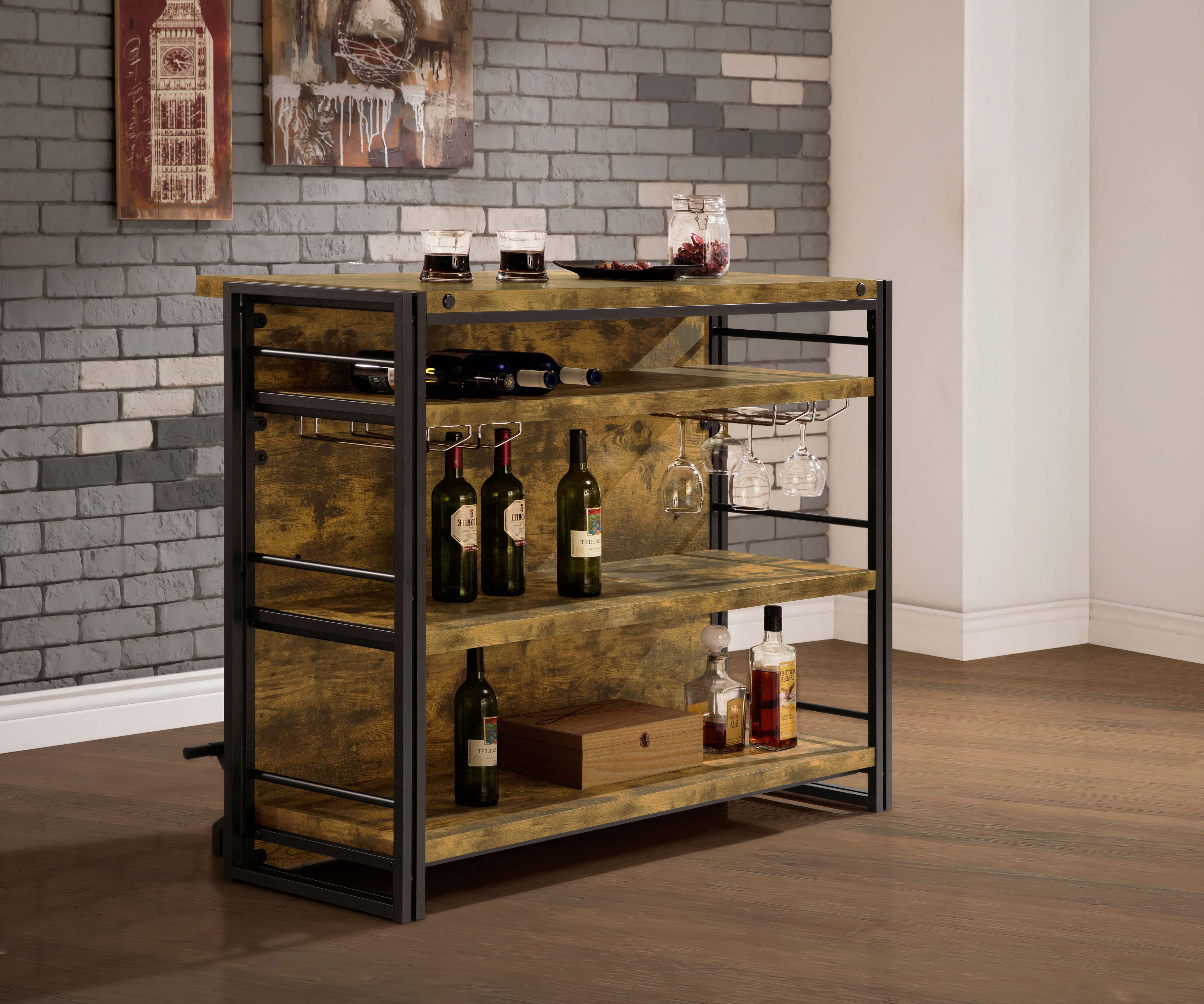 Renaldi Home Bar - Romeo & Juliet Furniture (Warren,MI)