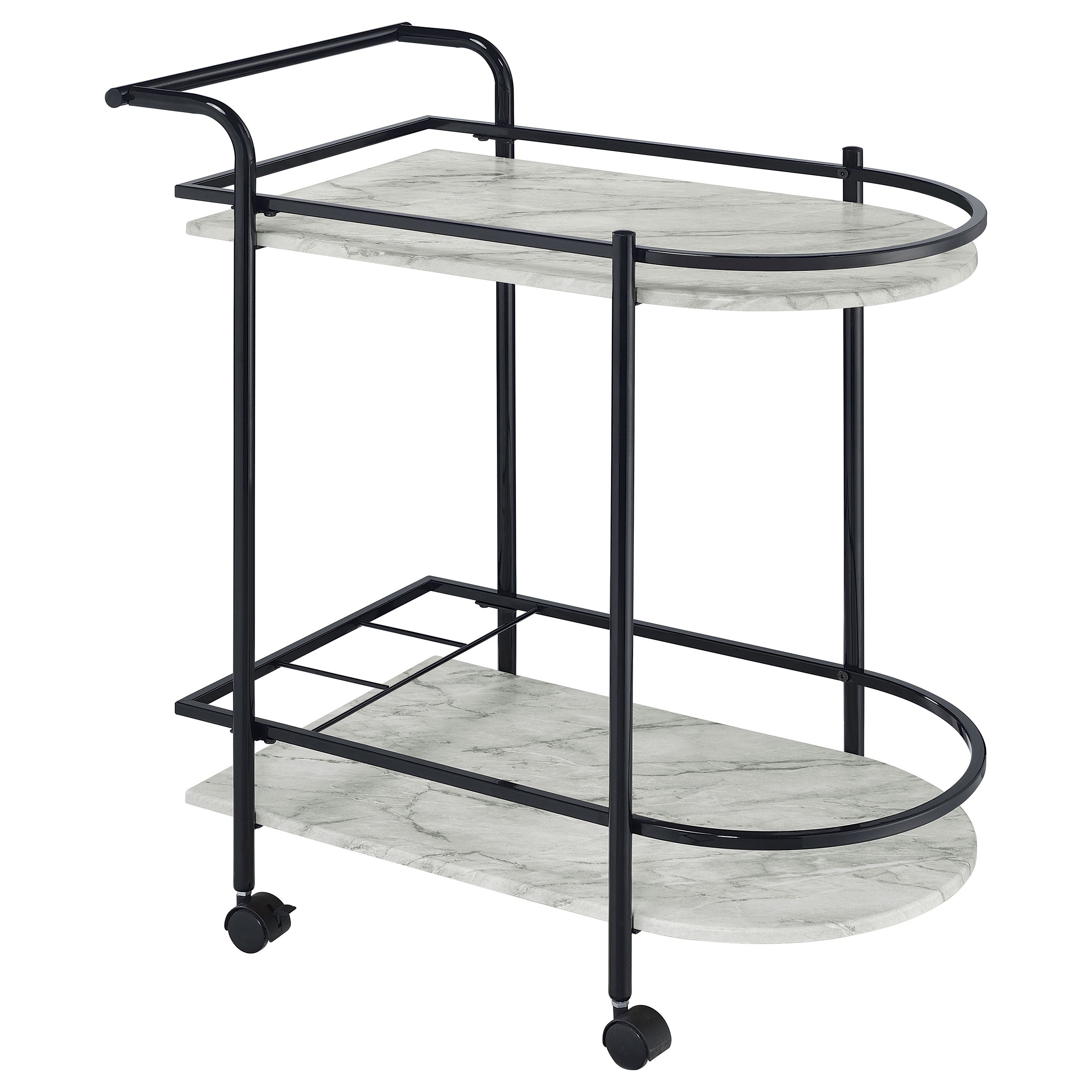 Desiree Bar Cart - Romeo & Juliet Furniture (Warren,MI)