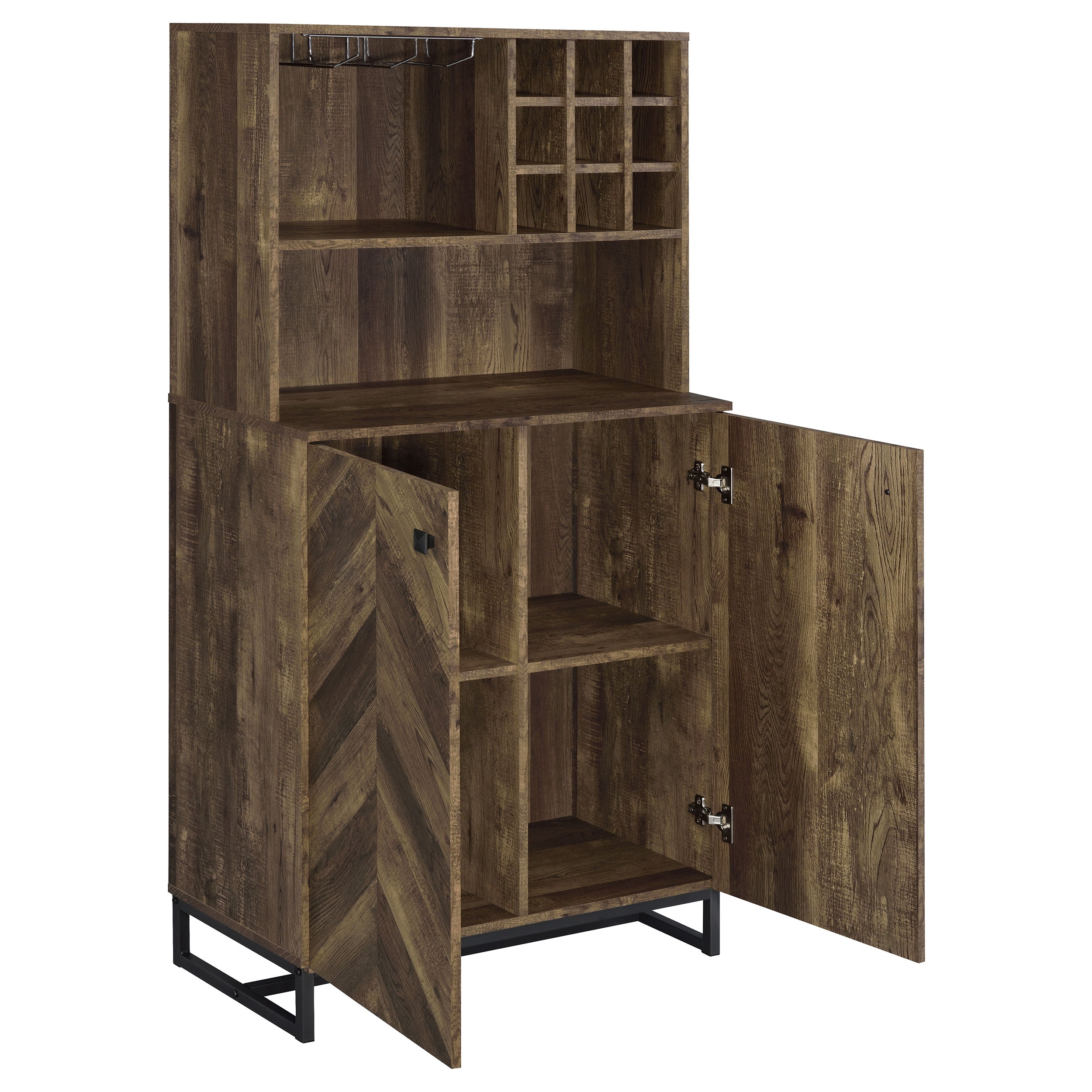 Mendoza Bar Cabinet - Romeo & Juliet Furniture (Warren,MI)
