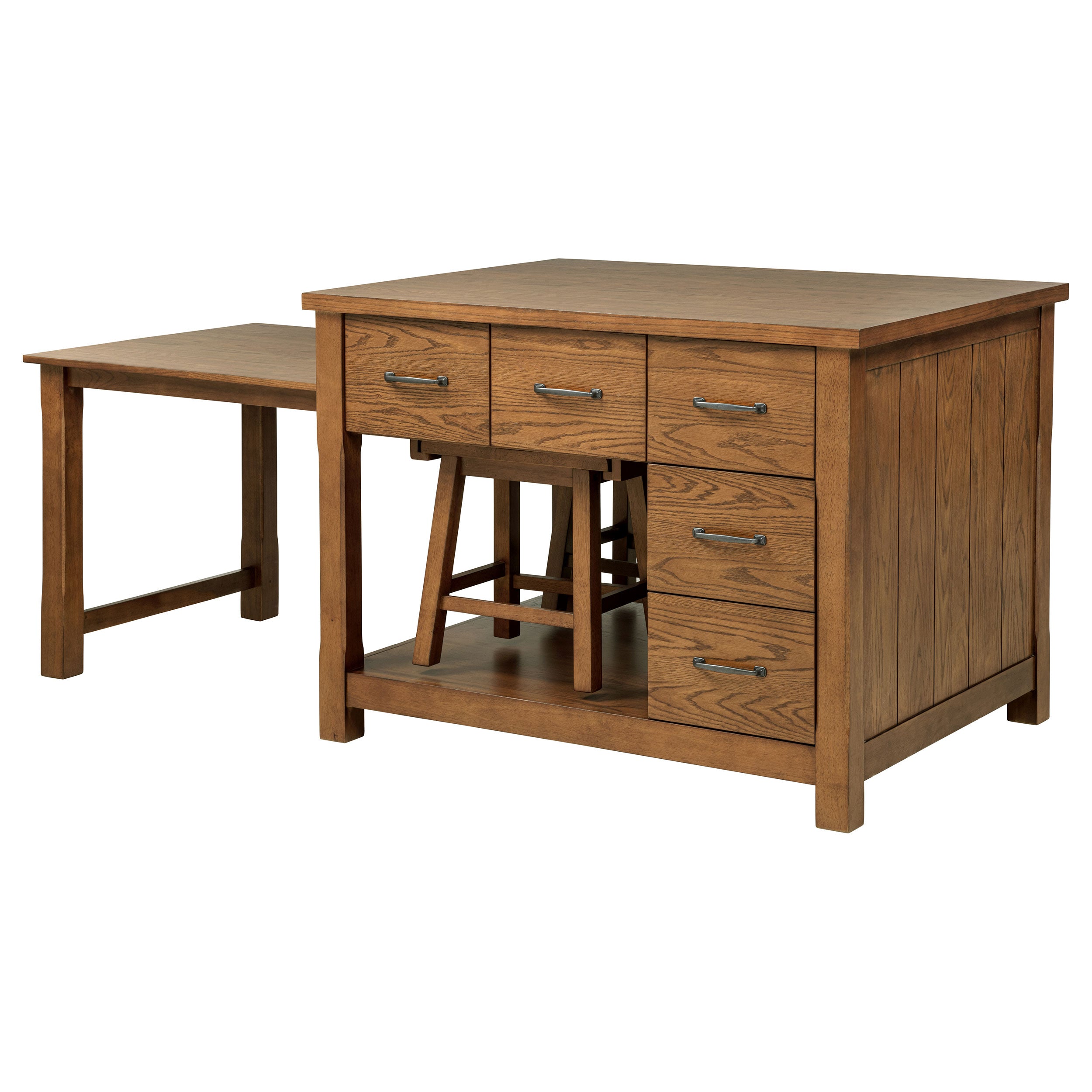 Mayfair Kitchen Island Set - Romeo & Juliet Furniture (Warren,MI)
