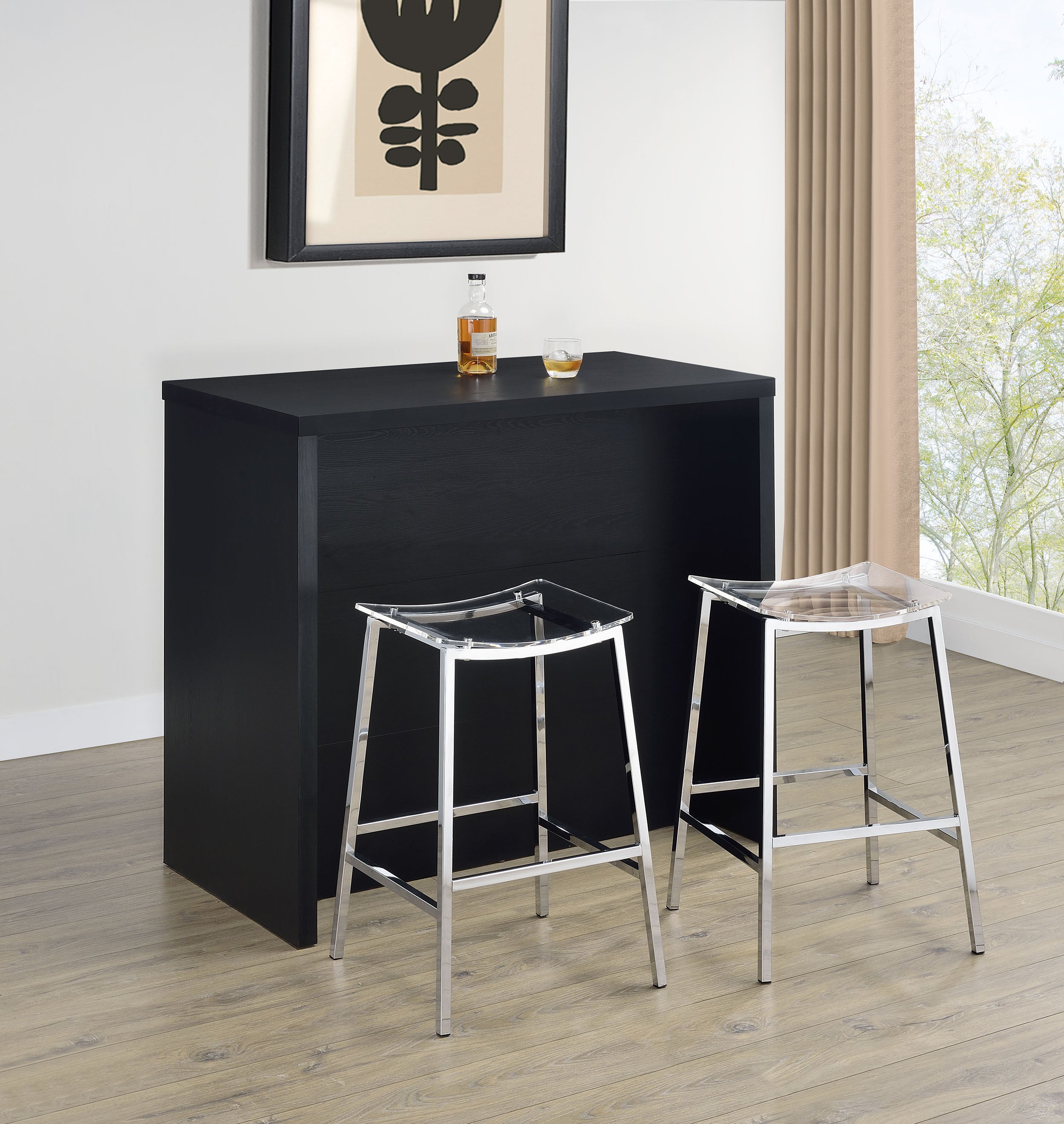 Topanga Home Bar - Romeo & Juliet Furniture (Warren,MI)
