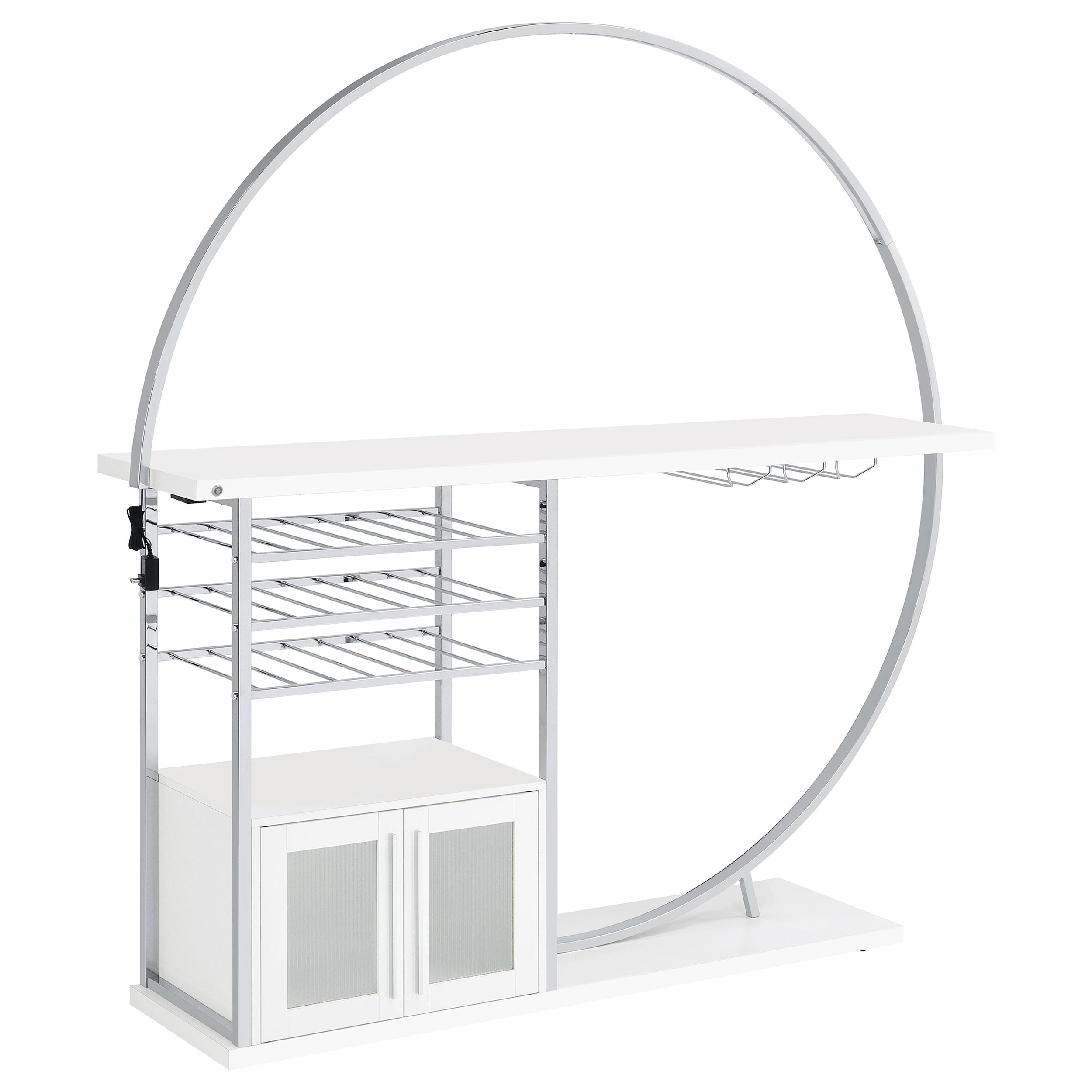 Risley Wine Cabinet with LED Lighting