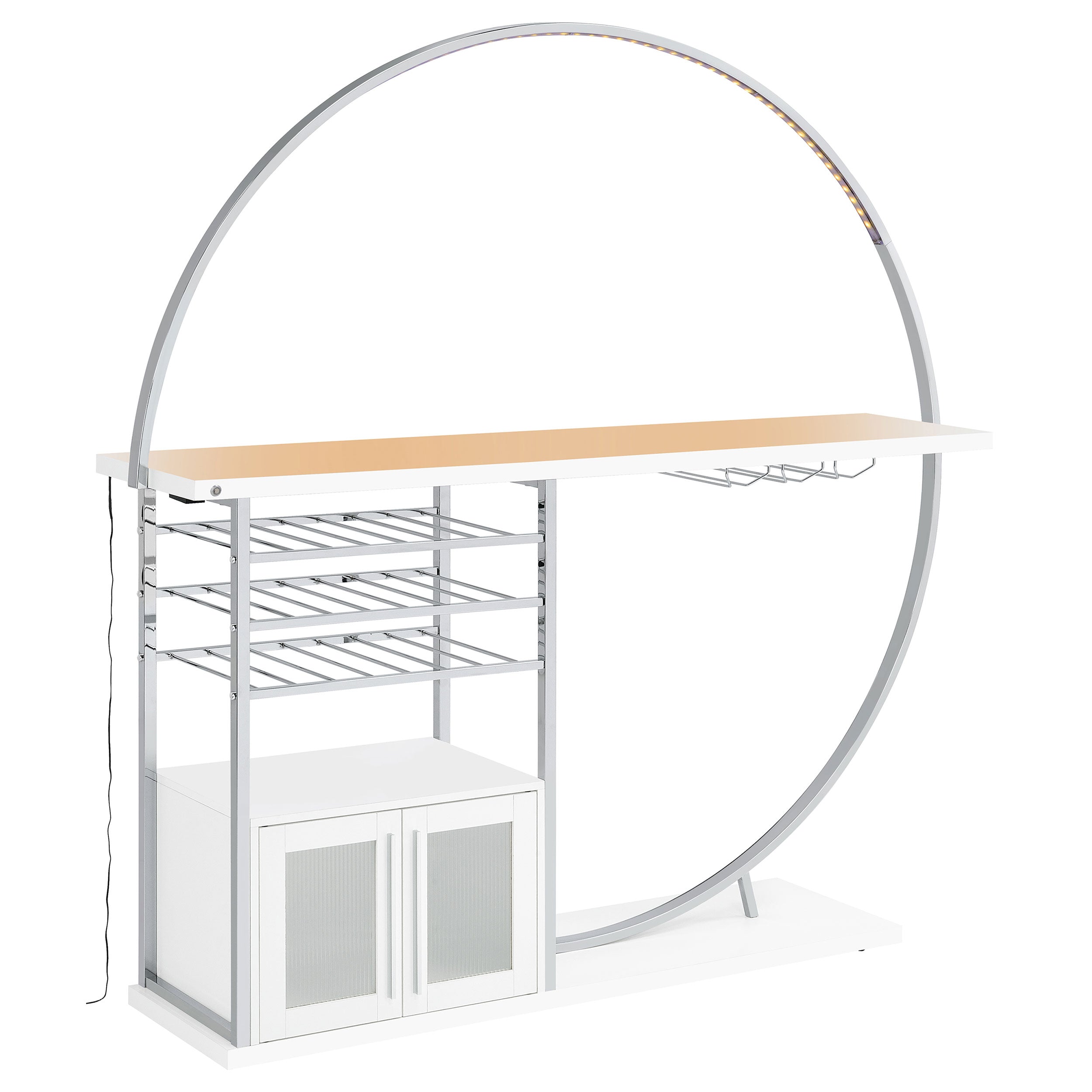 Risley Wine Cabinet with LED Lighting