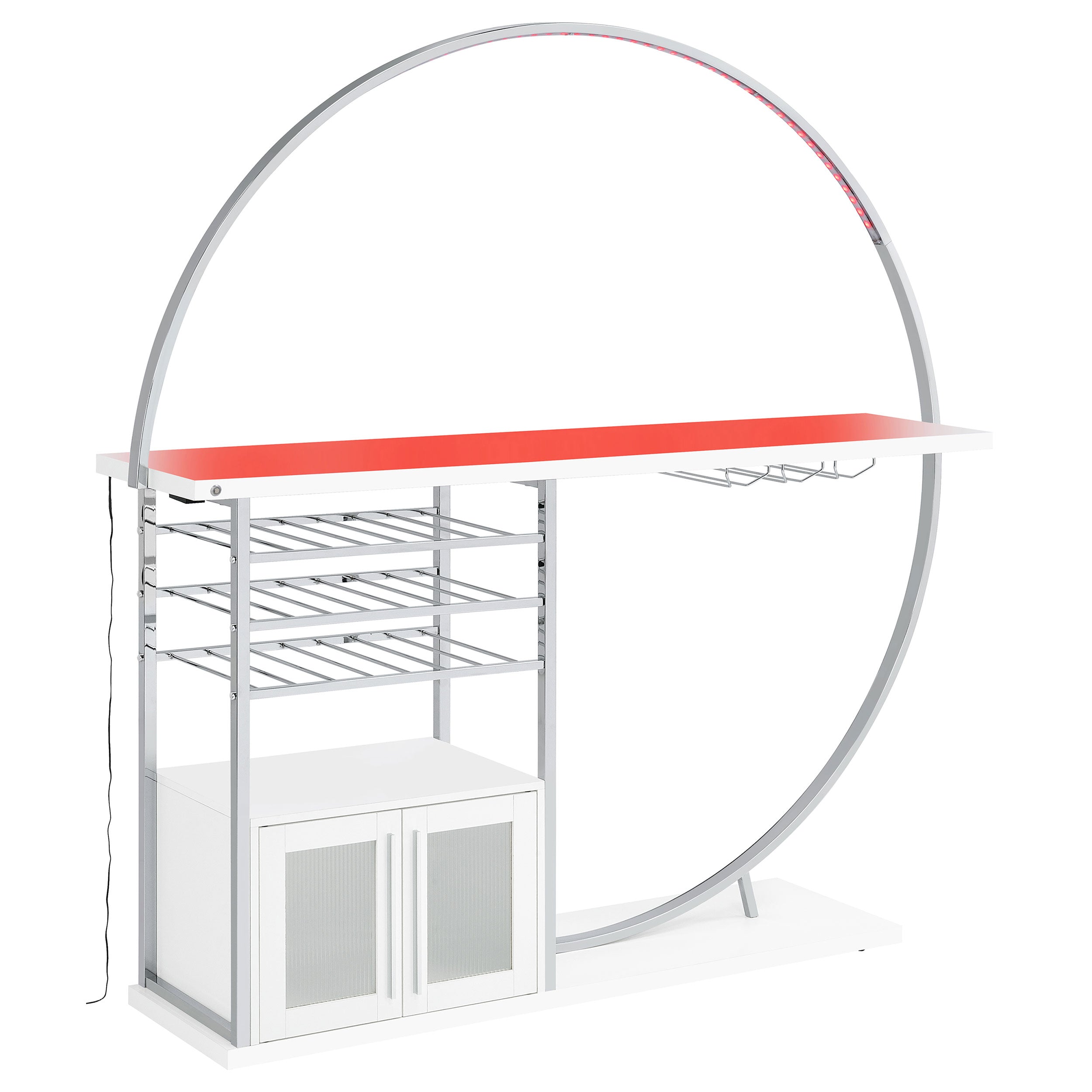 Risley Wine Cabinet with LED Lighting