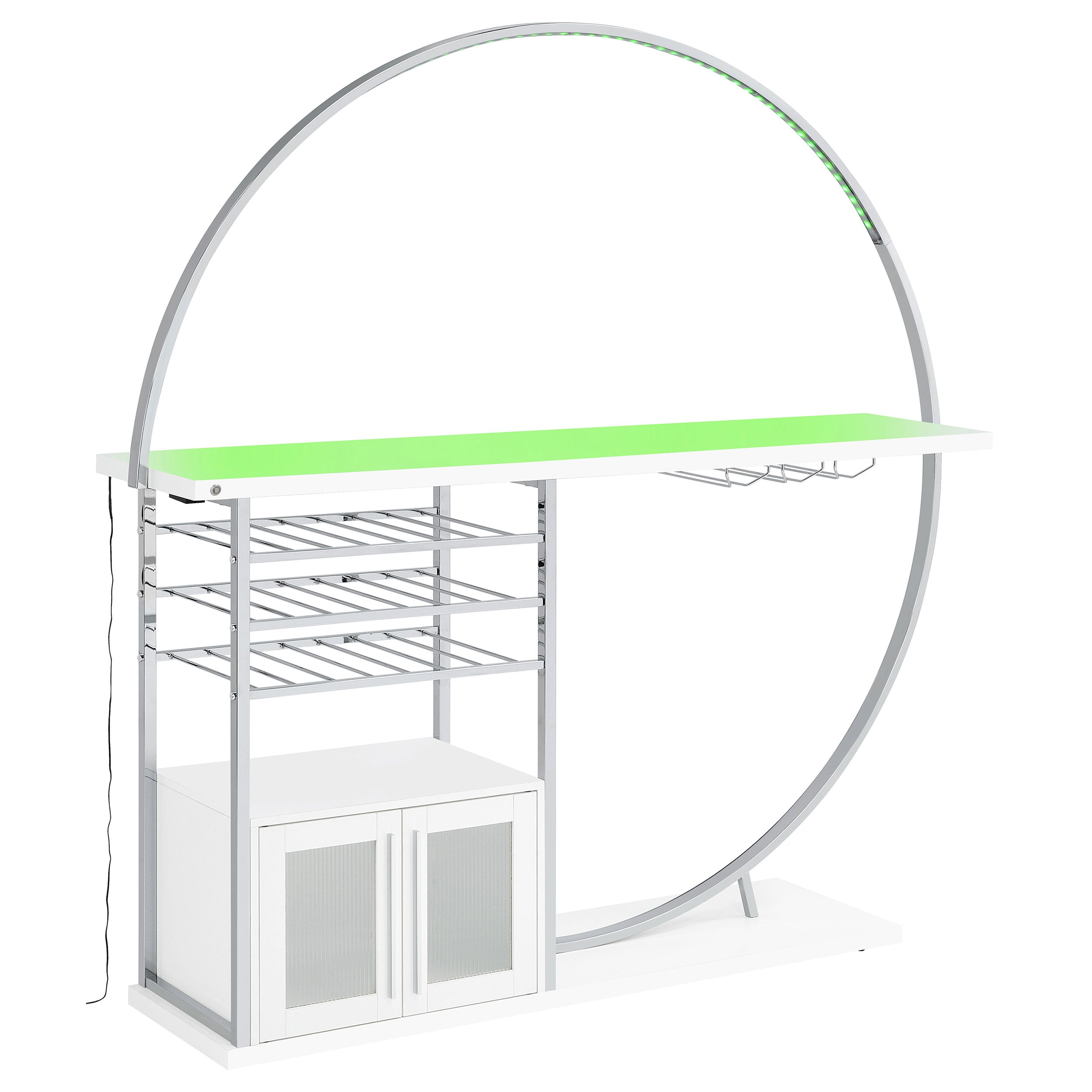 Risley Wine Cabinet with LED Lighting