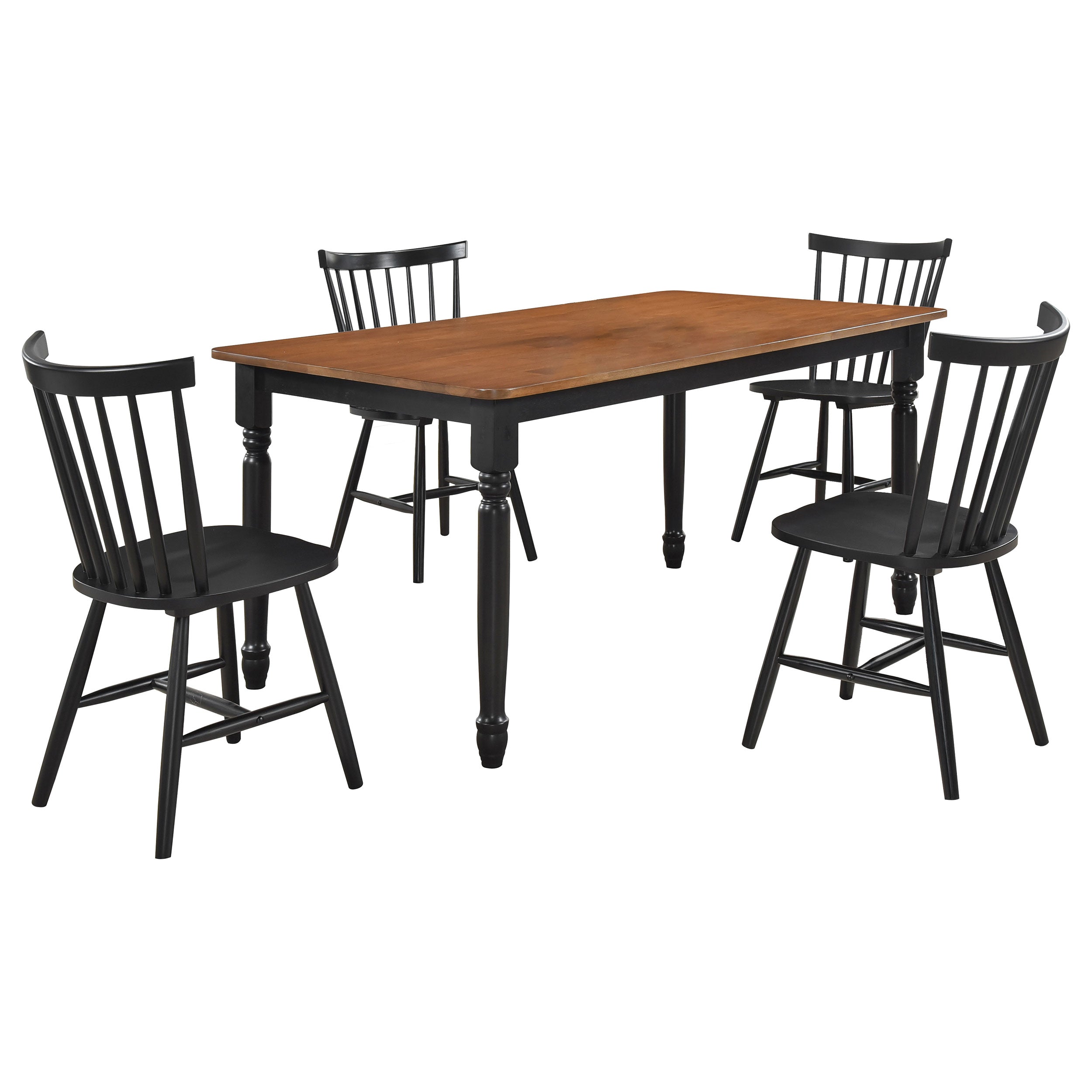 Hollyoak Dining Set - Romeo & Juliet Furniture (Warren,MI)