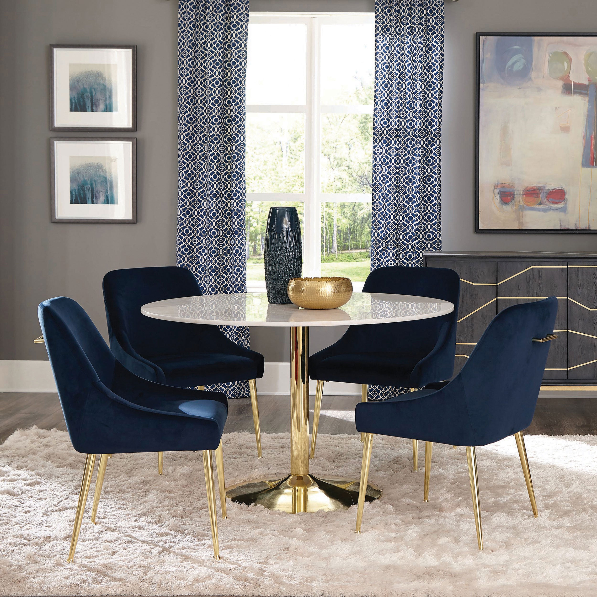 Kella Dining Set - Romeo & Juliet Furniture (Warren,MI)