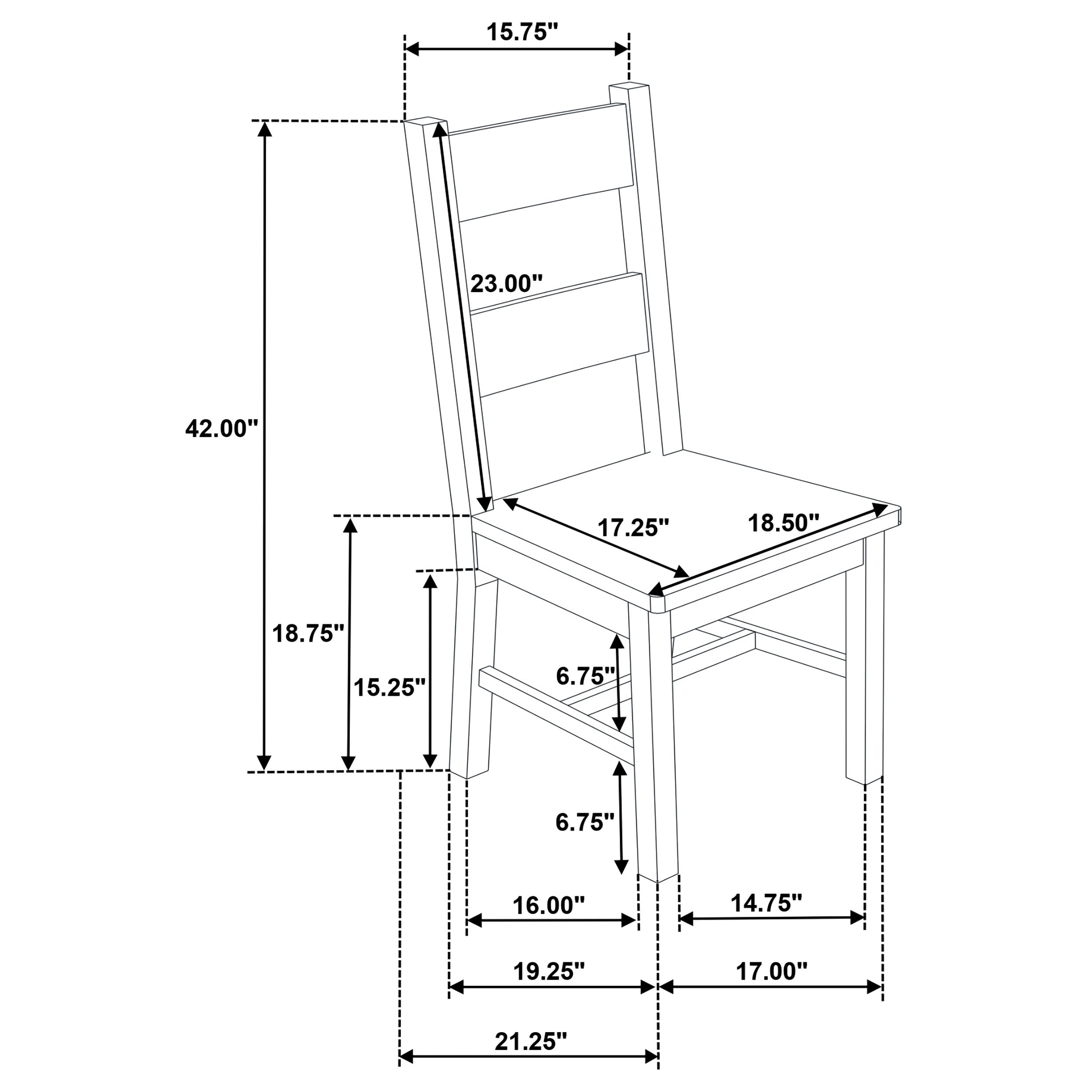 Cardova Dining Side Chair - Romeo & Juliet Furniture (Warren,MI)