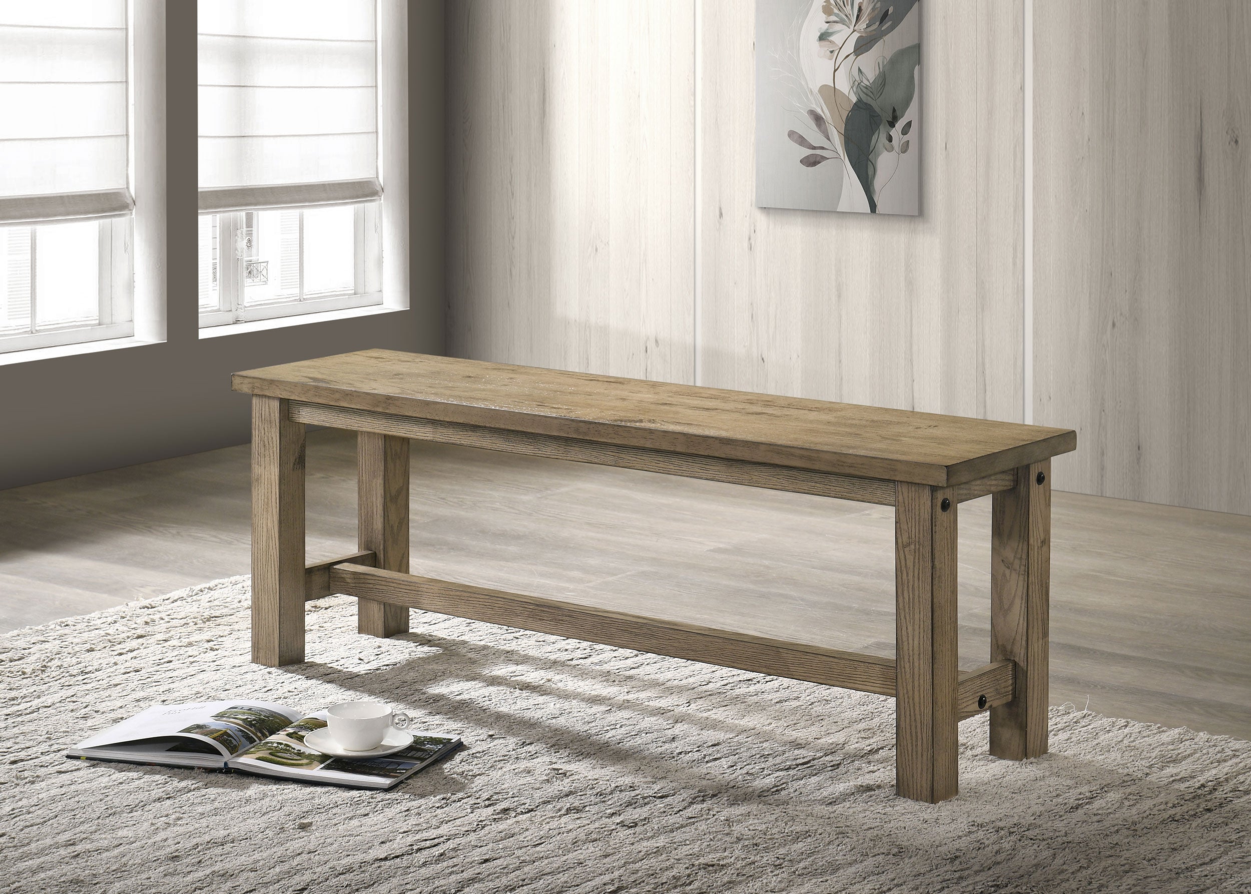Cardova Dining Bench - Romeo & Juliet Furniture (Warren,MI)