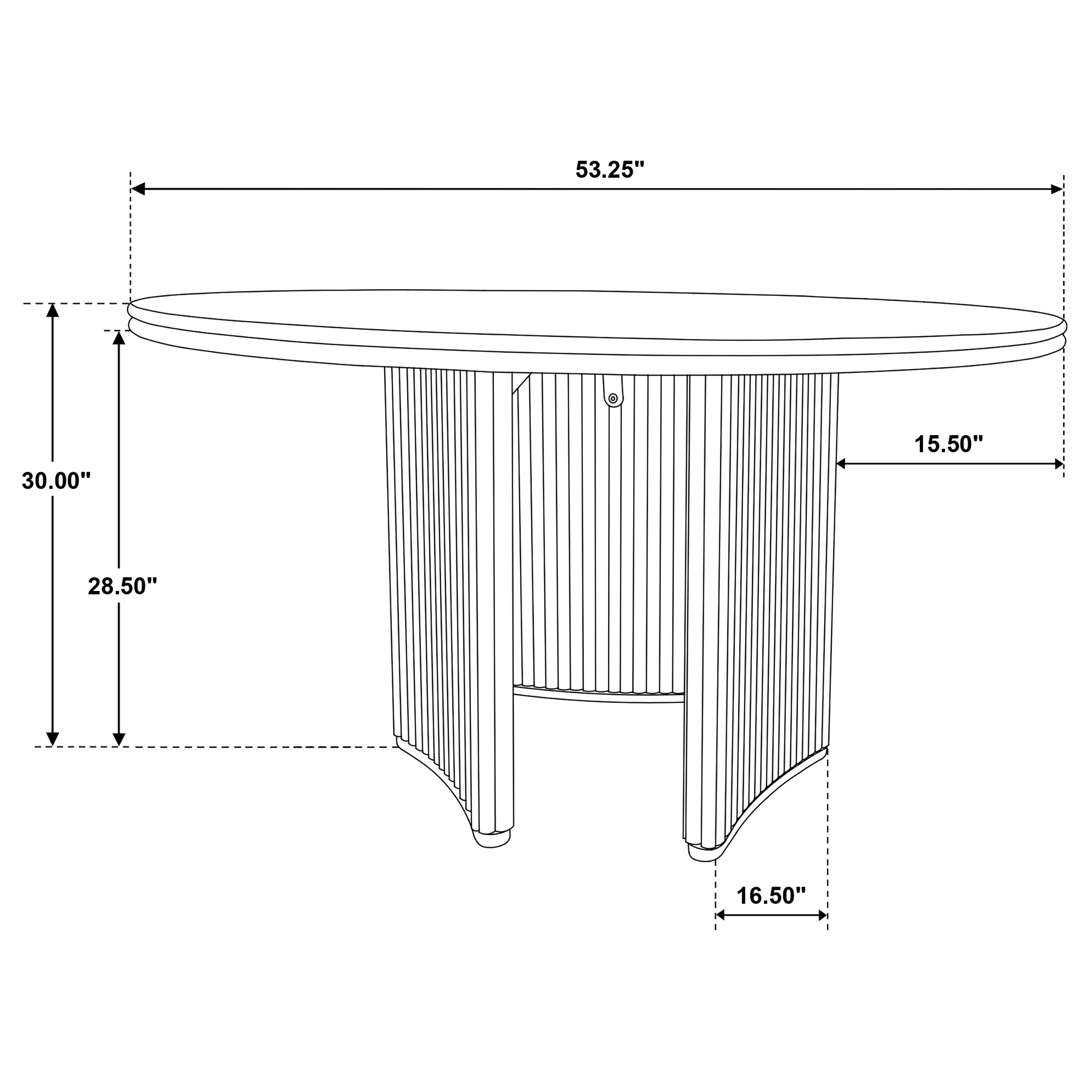 Adina Dining Set - Romeo & Juliet Furniture (Warren,MI)