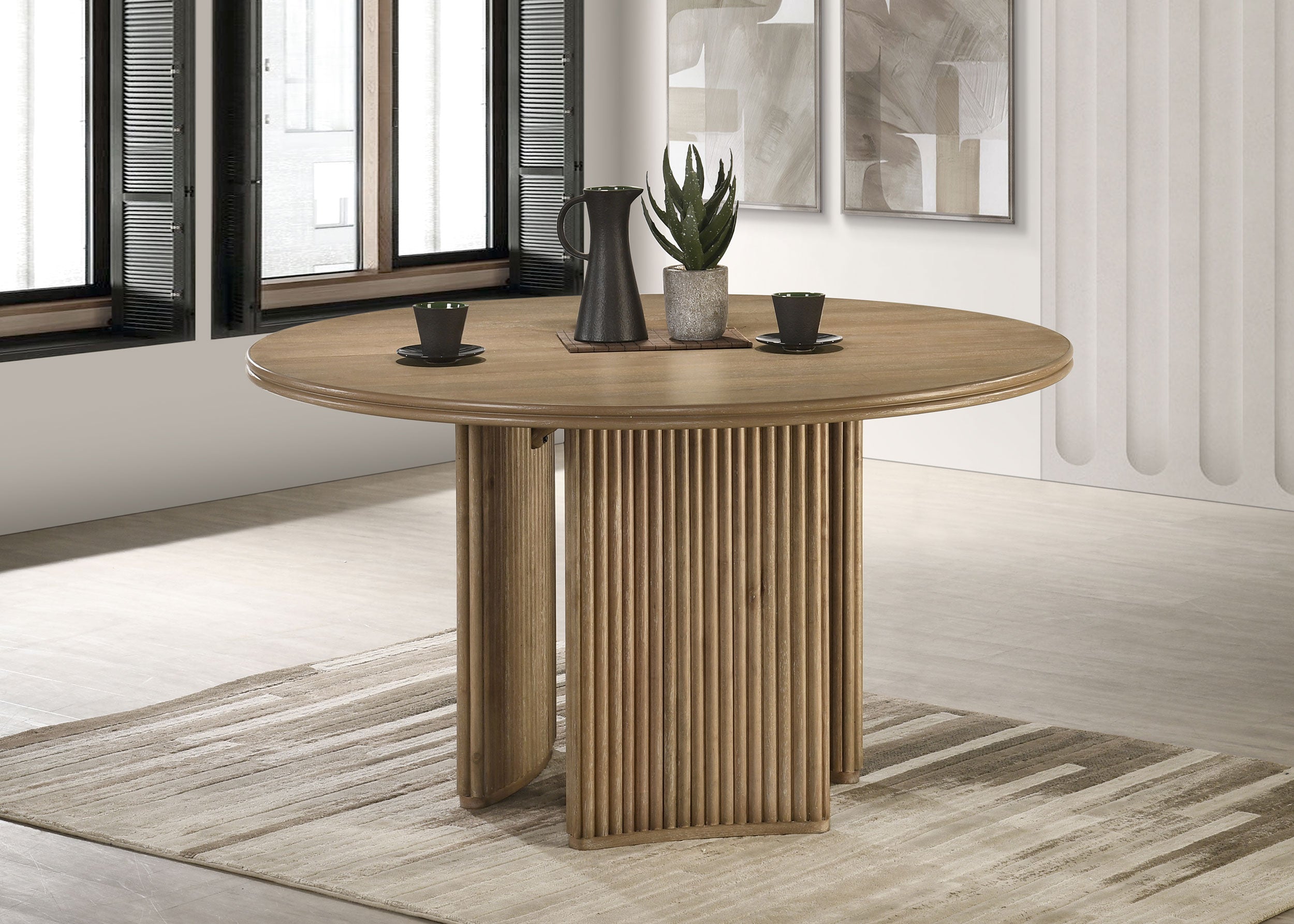 Adina Dining Table - Romeo & Juliet Furniture (Warren,MI)