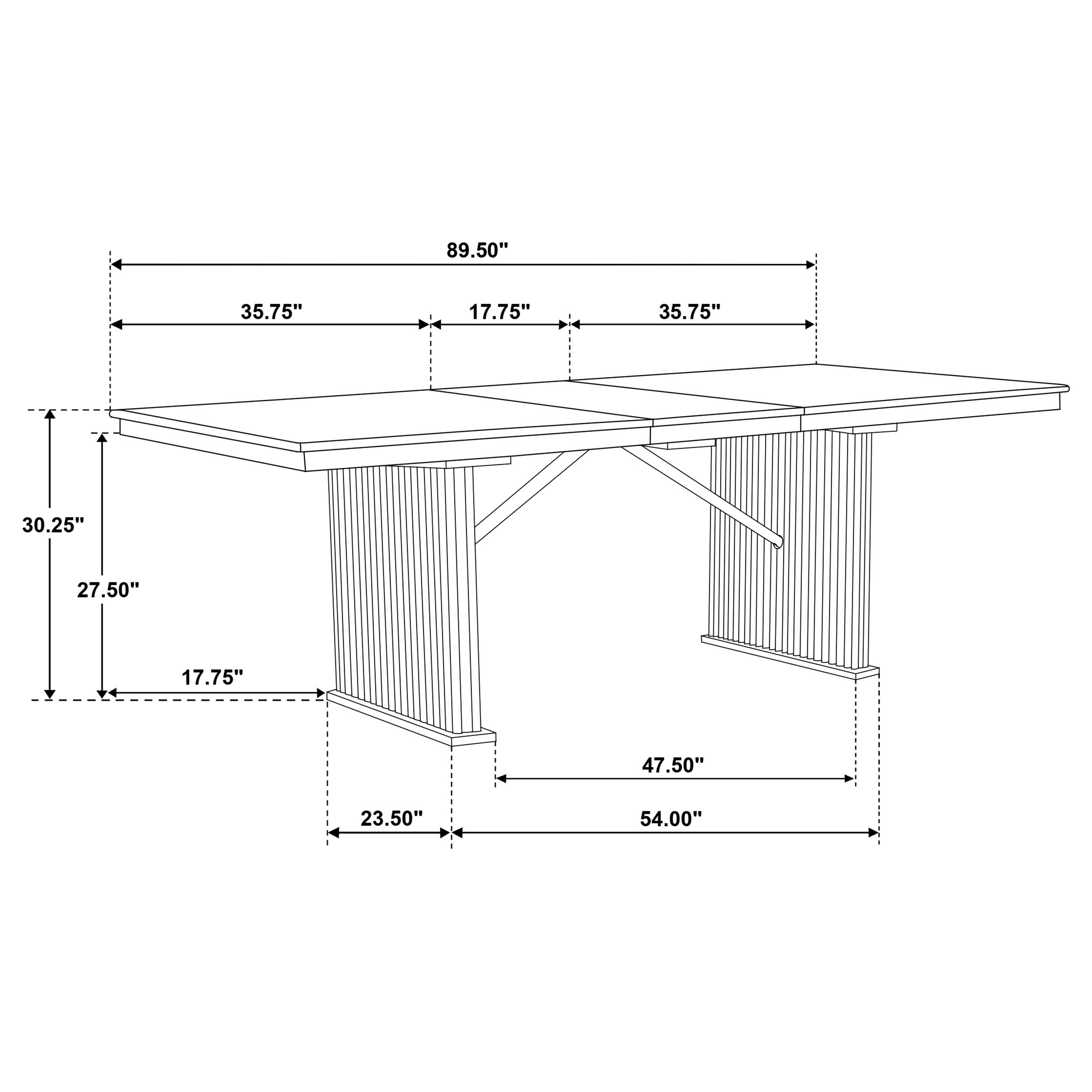 Adina Dining Set - Romeo & Juliet Furniture (Warren,MI)